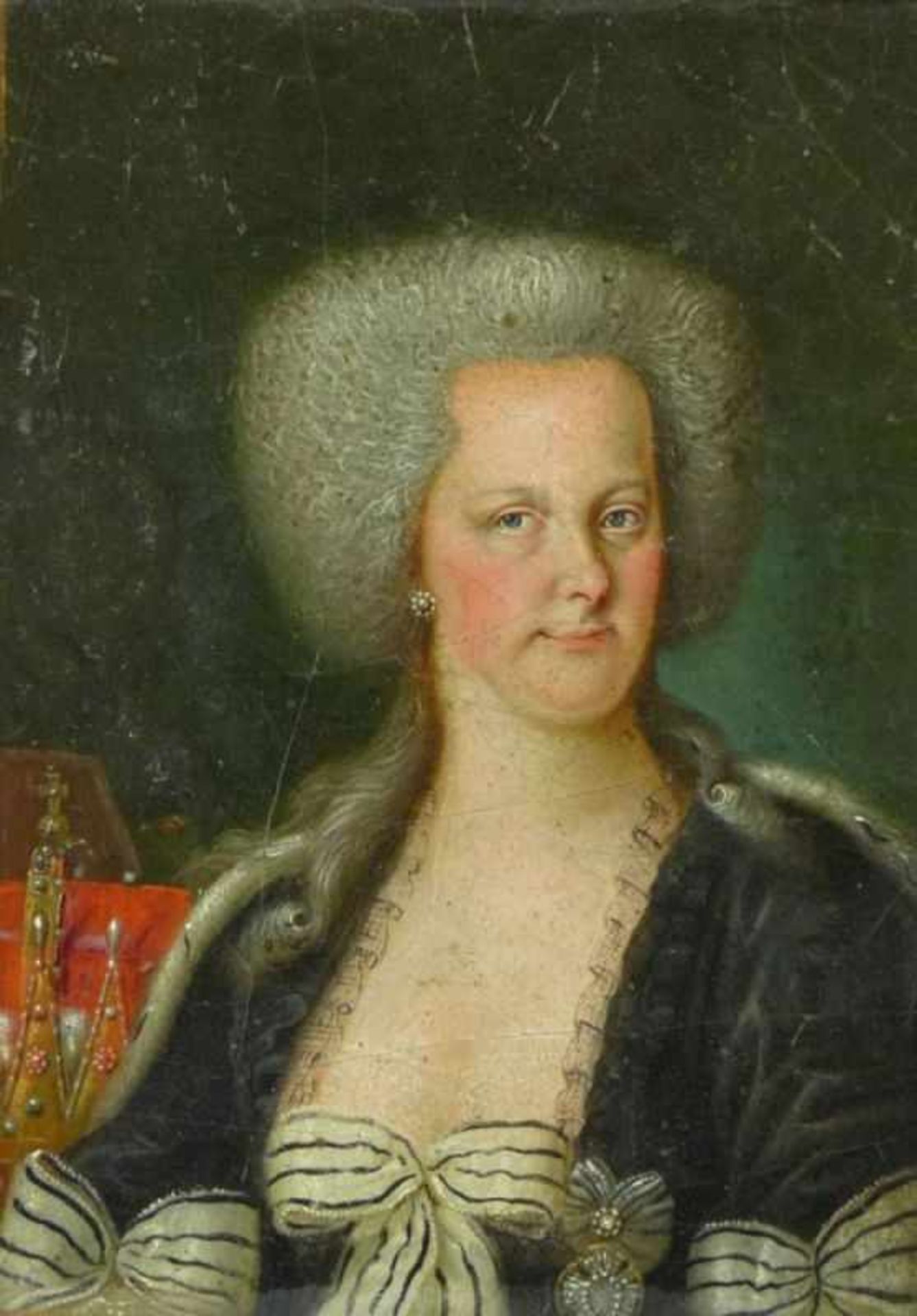 Kleines Bildnis der Erzherzogin Maria Elisabeth von Österreich 2. H. 18. Jh. Nach dem Gemälde von