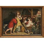 Rubens, Peter Paul - Kopie des 19. Jh. Anbetung des Jesuskindes durch die Hirten im Stall (Siegen