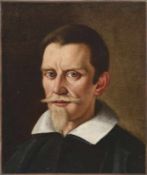 Römische/Bologneser Schule des 17. Jahrhunderts Wohl Selbstportrait eines Künstlers Öl/Lwd.,