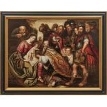 Francken, Frans - Umkreis Anbetung des Jesuskindes durch die Heiligen Drei Könige (Antwerpen 1581-