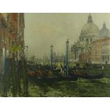 Kasimir, Luigi Ansicht von Venedig (Pettau 1881-1962 Wien) Gondeln im Canale Grande mit Blick auf