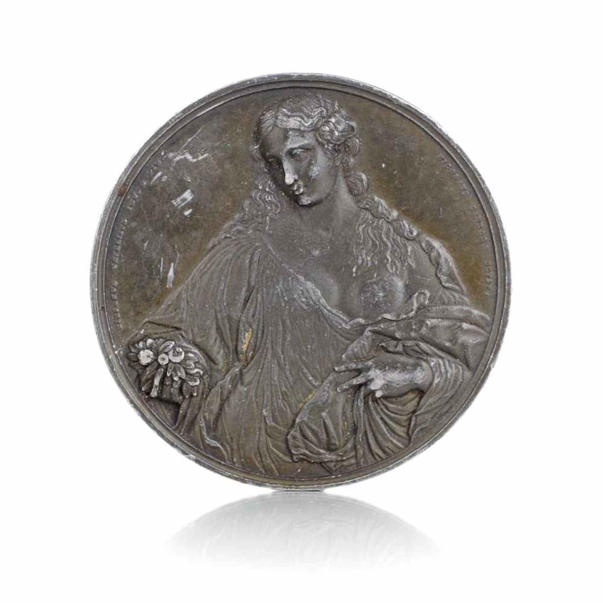 Nicolaus Cerbara (nach?), Tiziano Vecellio aus "Series numismatica universalis virorum - Bild 2 aus 2