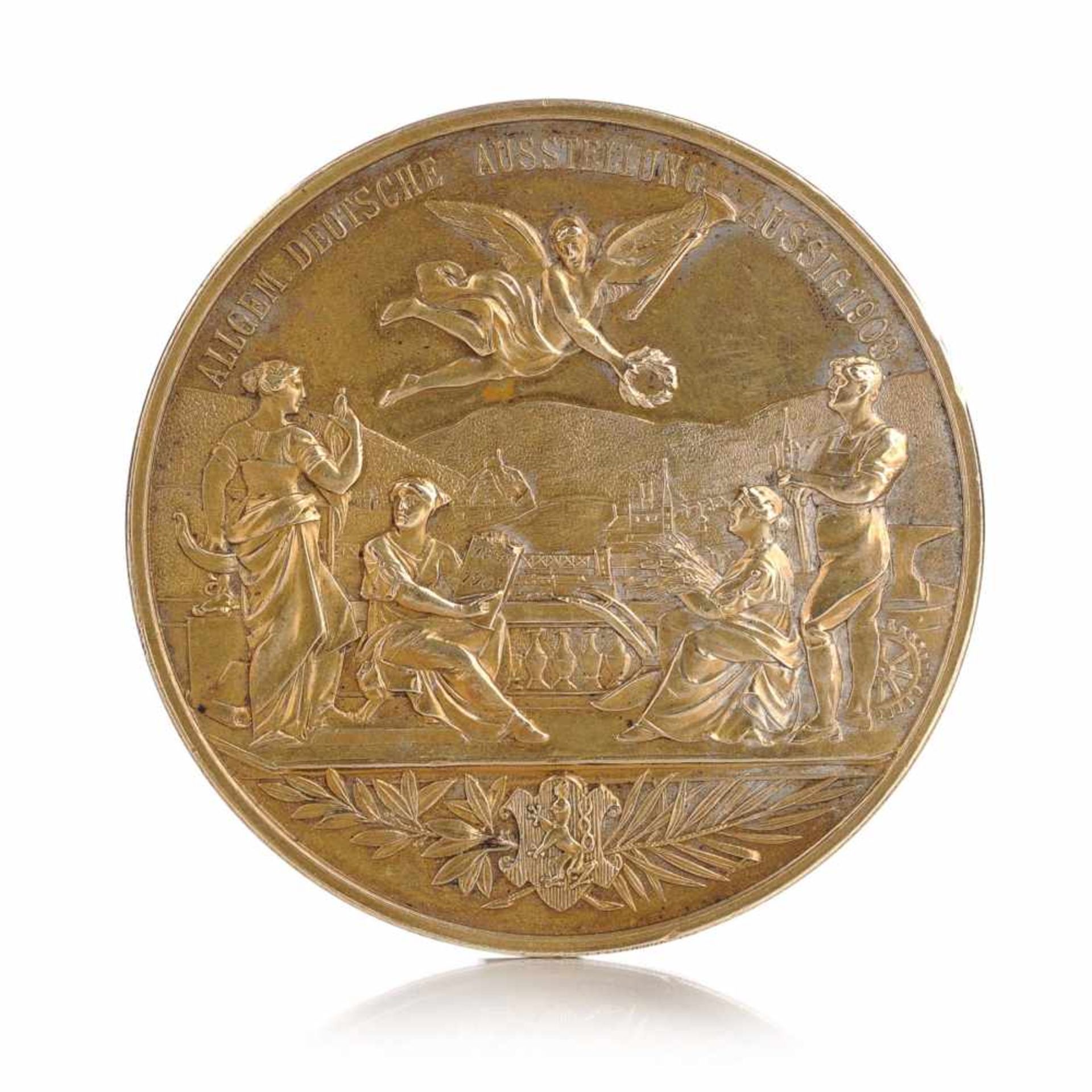 "Medaille Allgemeine Deutsche Ausstellung 1903 / Se. K.u.K. Hoheit Erzherzog Ferdinand Carl - Bild 2 aus 2
