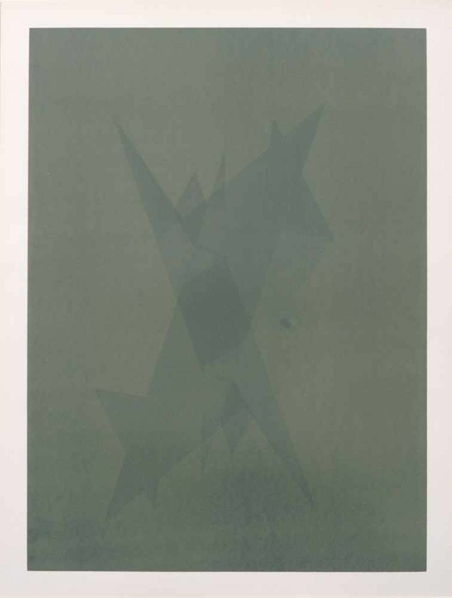 Hermann Glöckner "Verwandlungen in Raum und Fläche". 1980/1981. Mappe mit 17 experimentellen - Bild 16 aus 17