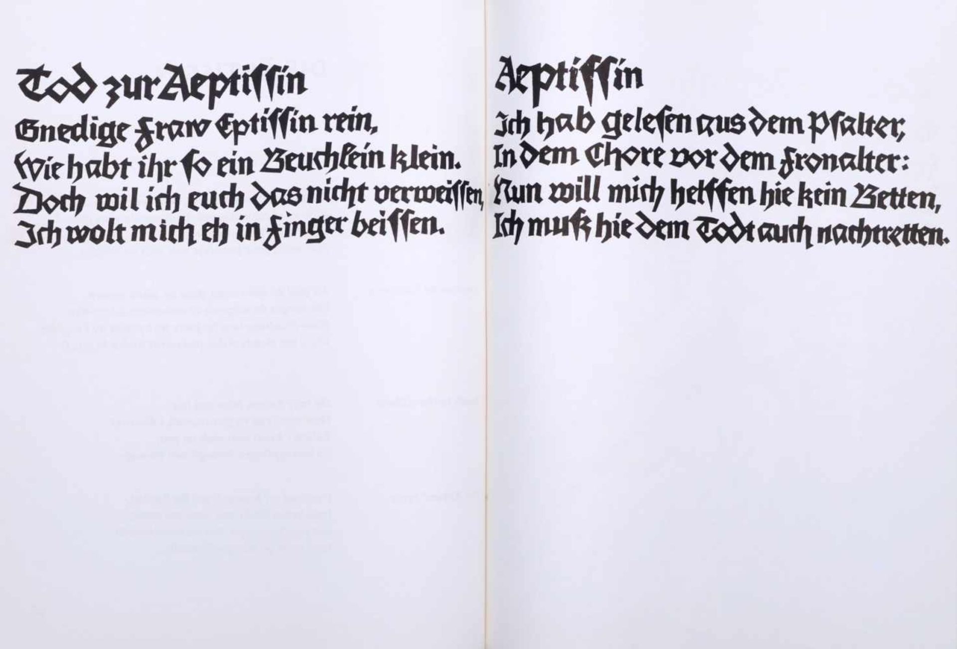 HAP Grieshaber "Totentanz von Basel". 1966. Farbholzschnitt. Buchausgabe mit 40 Original-Drucken und - Bild 12 aus 12