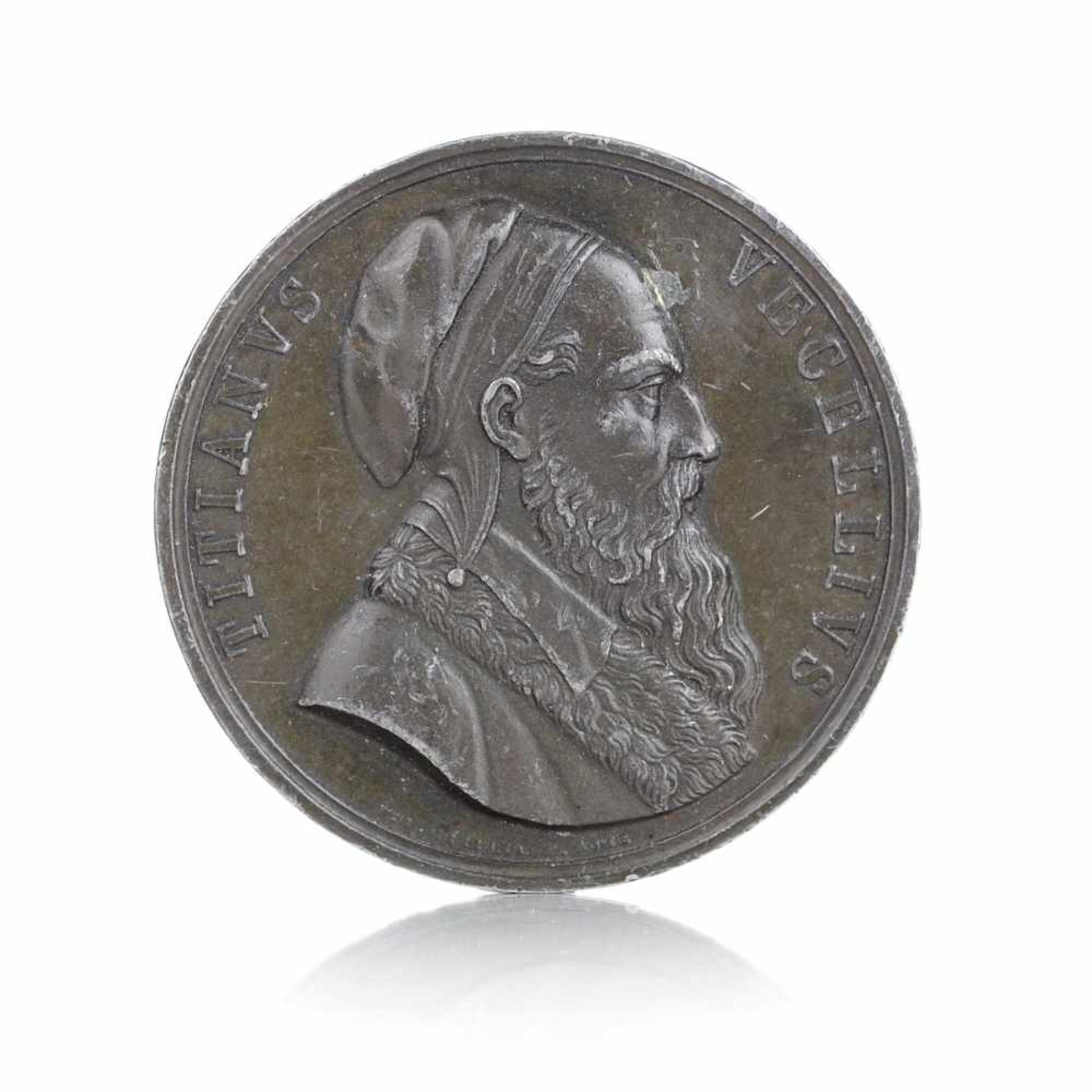 Nicolaus Cerbara (nach?), Tiziano Vecellio aus "Series numismatica universalis virorum