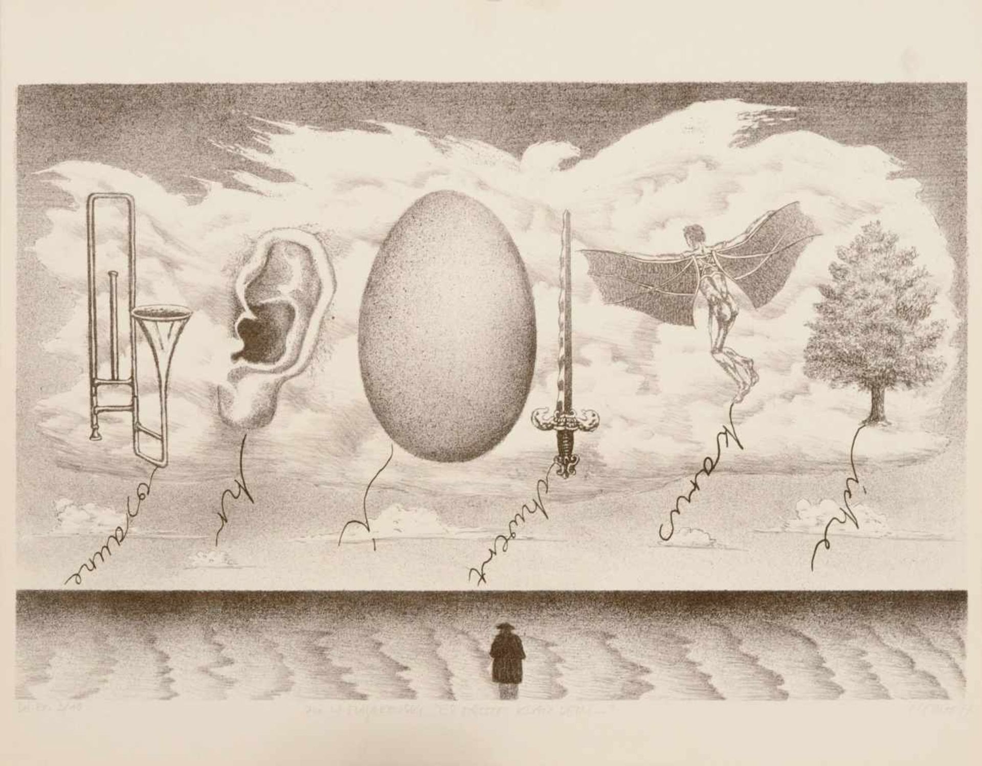 Verschiedene Künstler "Grafikkalender 1978 zu sowjetischer Lyrik". 1978. Verschiedene - Bild 9 aus 25