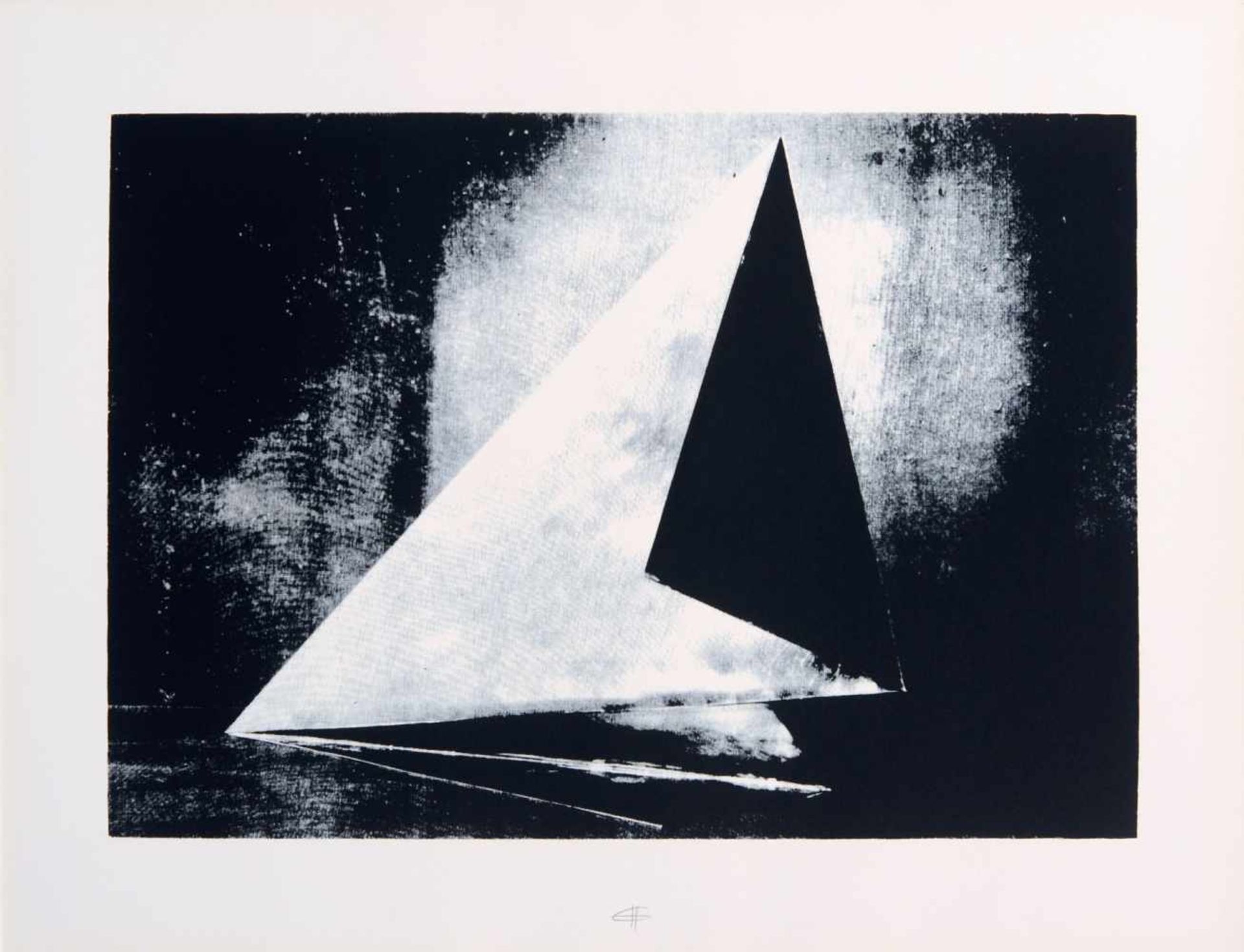 Hermann Glöckner "Verwandlungen in Raum und Fläche". 1980/1981. Mappe mit 17 experimentellen - Bild 10 aus 17