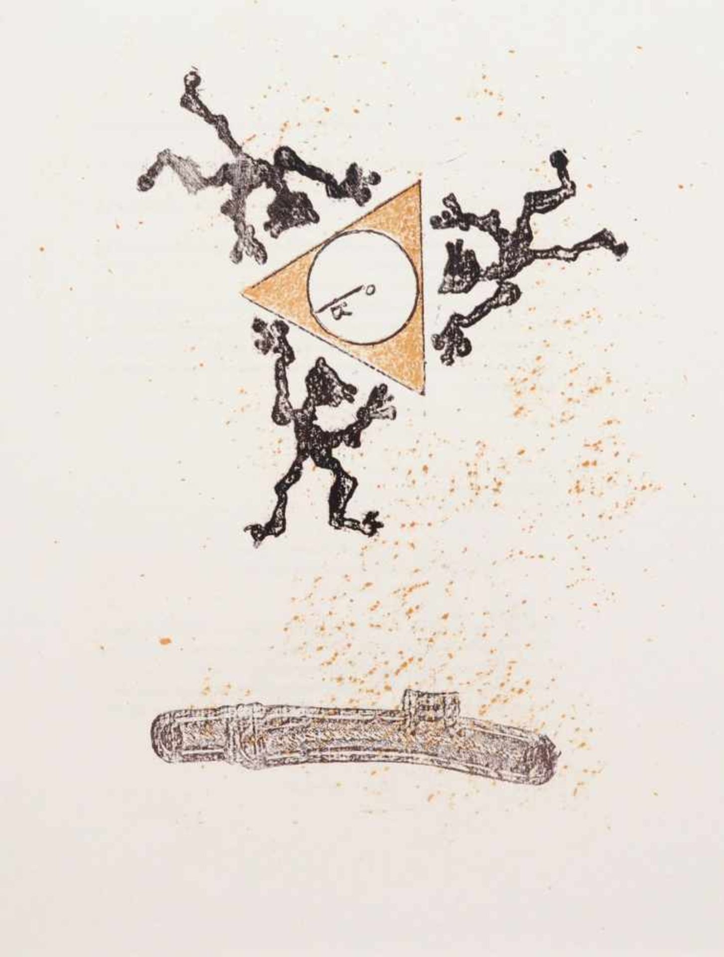 Max Ernst "Zu: Lewis Carrolls Wunderhorn". 1970. Farblithografien auf "Vélin d'Arches"- Bütten. - Bild 12 aus 13