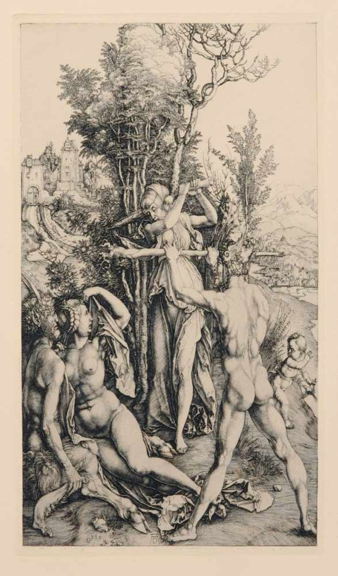Albrecht Dürer und andere Künstler, Reichsdruck "Der große Satyr" und andere Faksimiledrucke. Anfang - Bild 6 aus 11