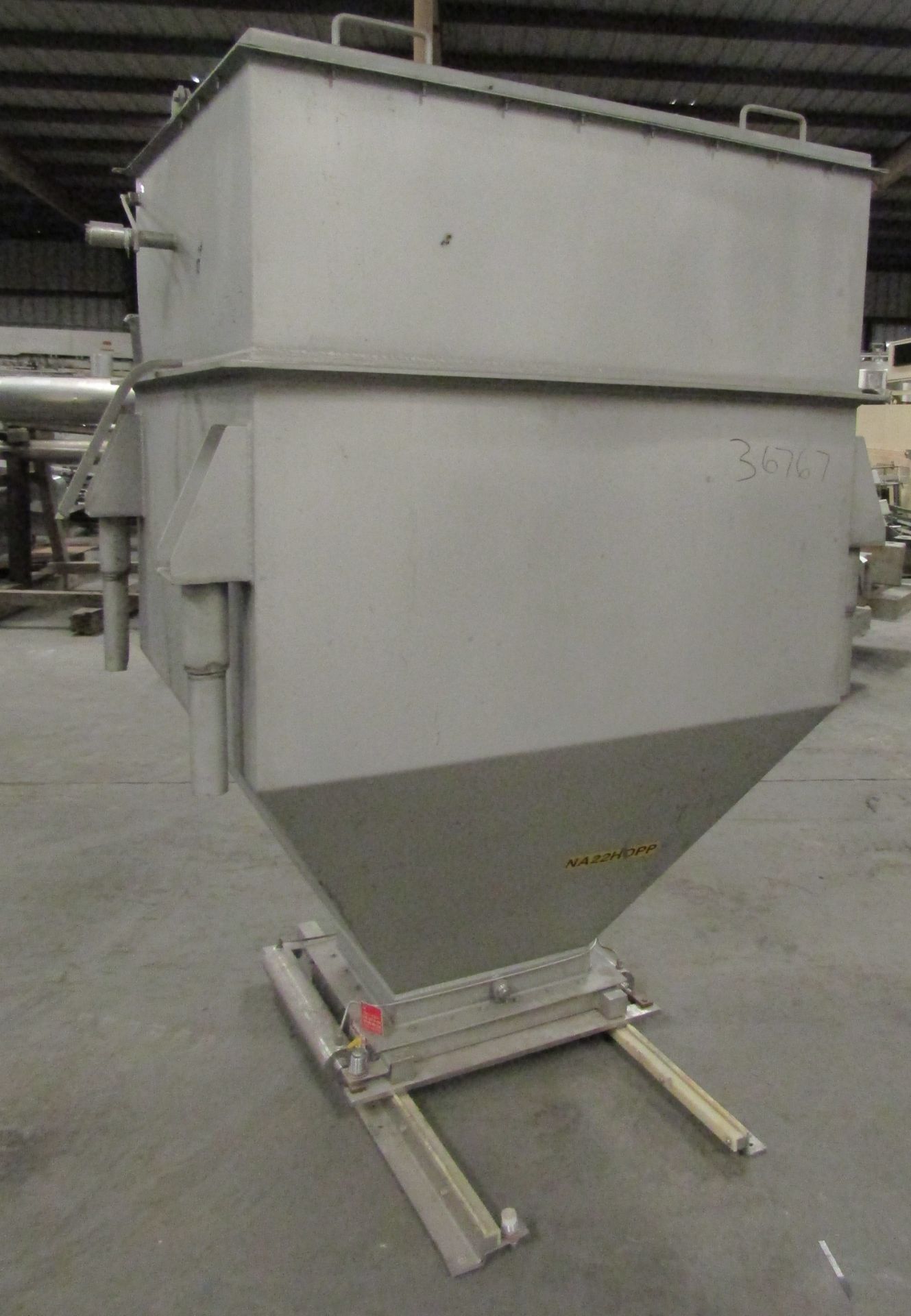 400 gallon stainless steel hopper - Bild 2 aus 3