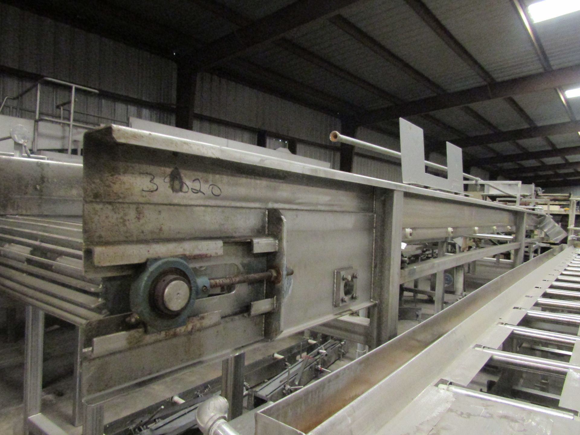 24” wide x 45' long sorting belt conveyor - Image 3 of 6