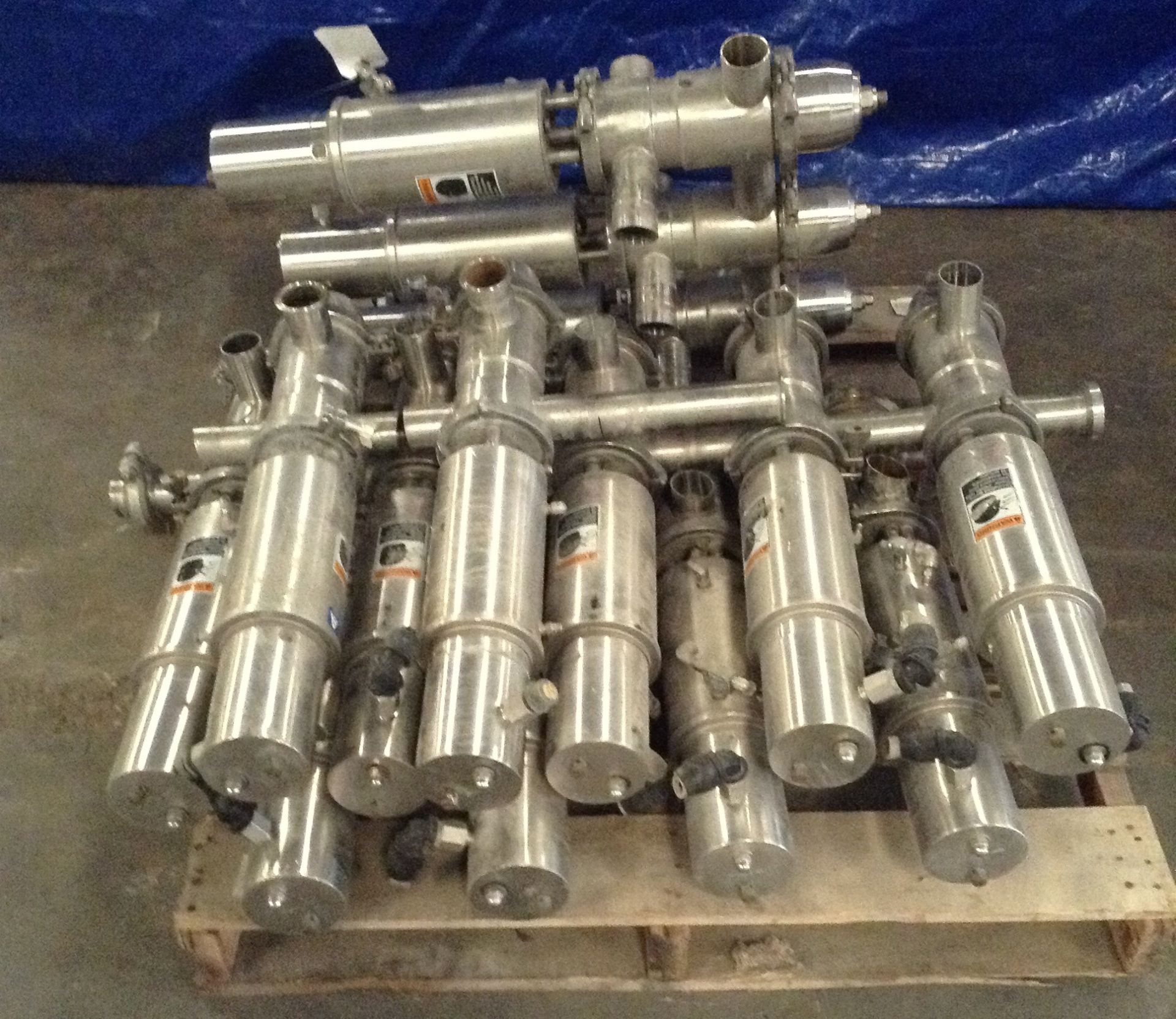 Lot of 14 each 2” product valves