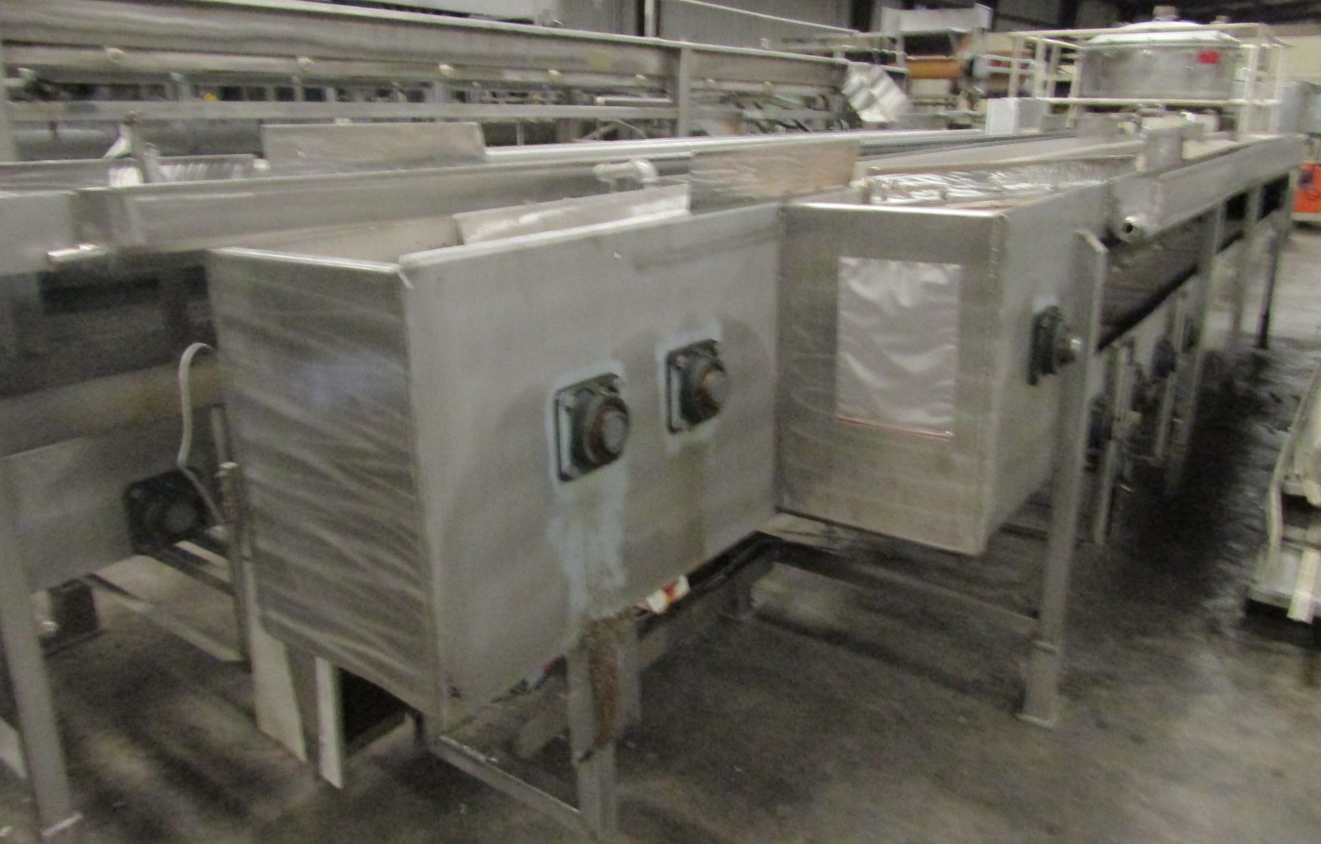 14" wide x 30' long Stainless steel merry-go-round conveyor - Image 2 of 3