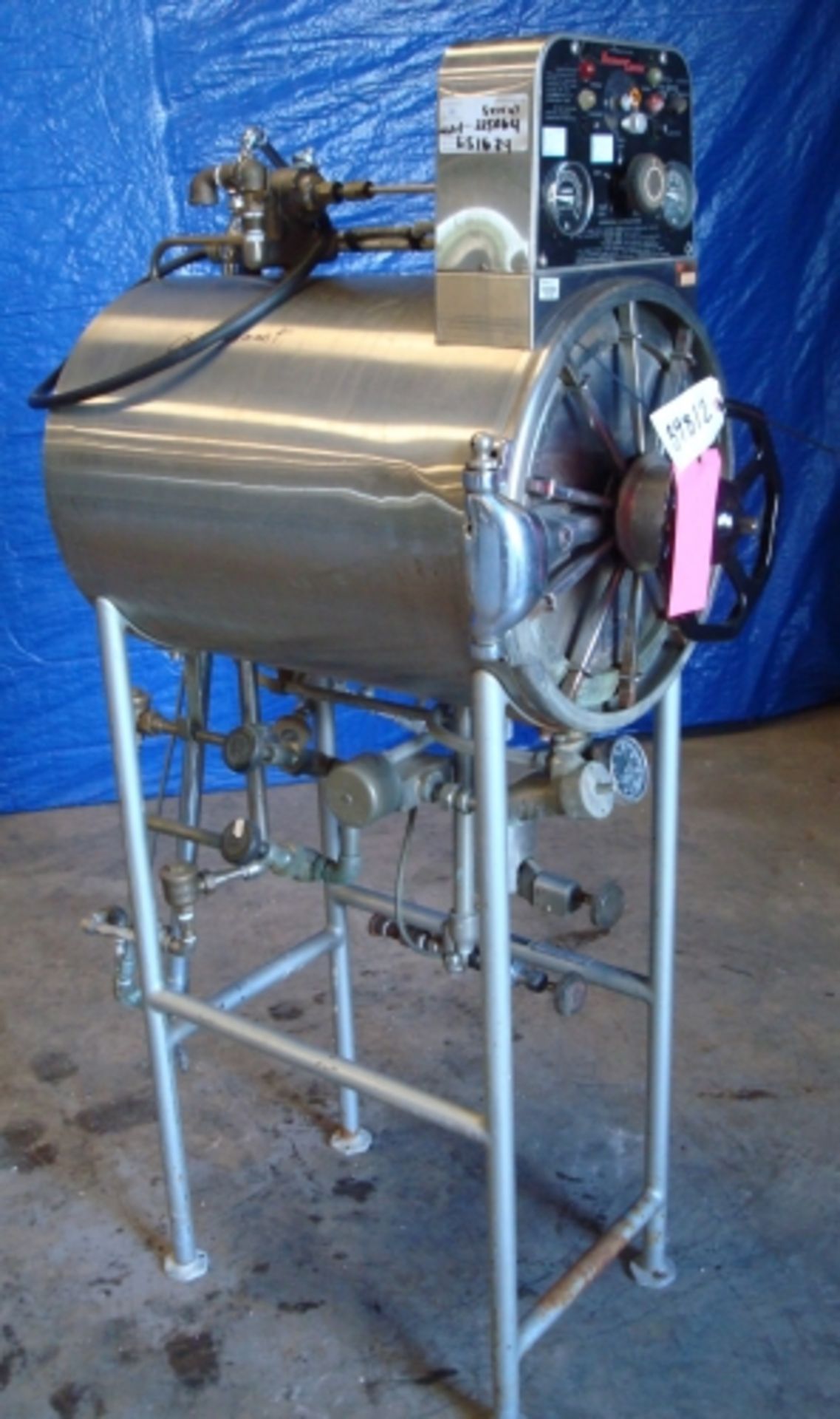 American Sterilizer model LS-1624 jacketed autoclave