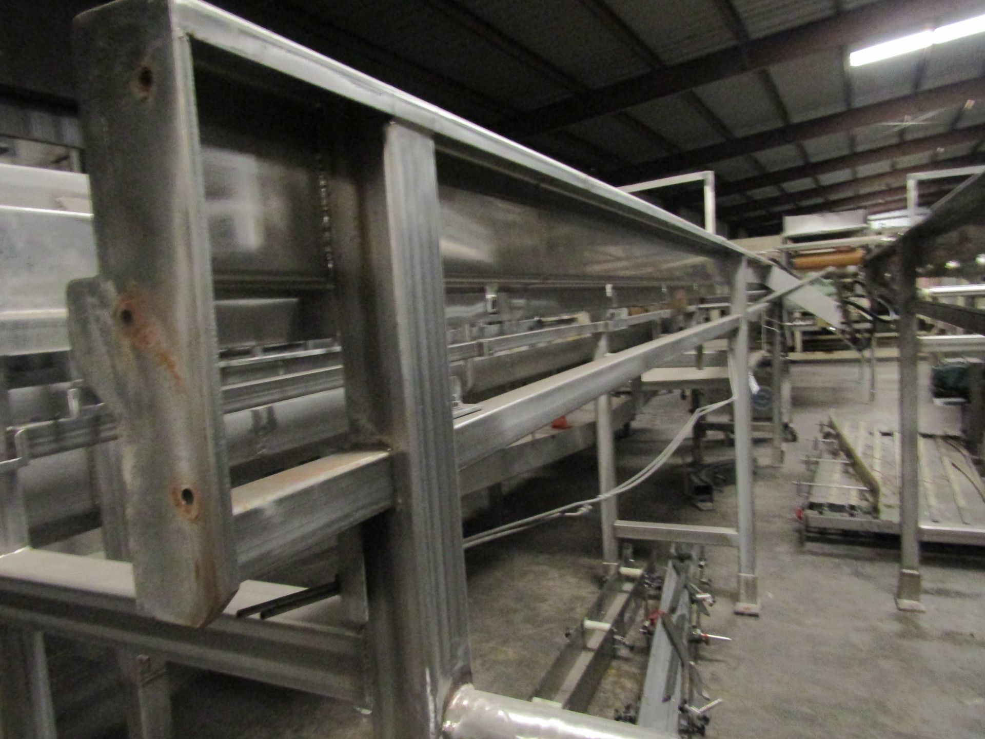 24” wide x 45' long sorting belt conveyor - Image 4 of 6