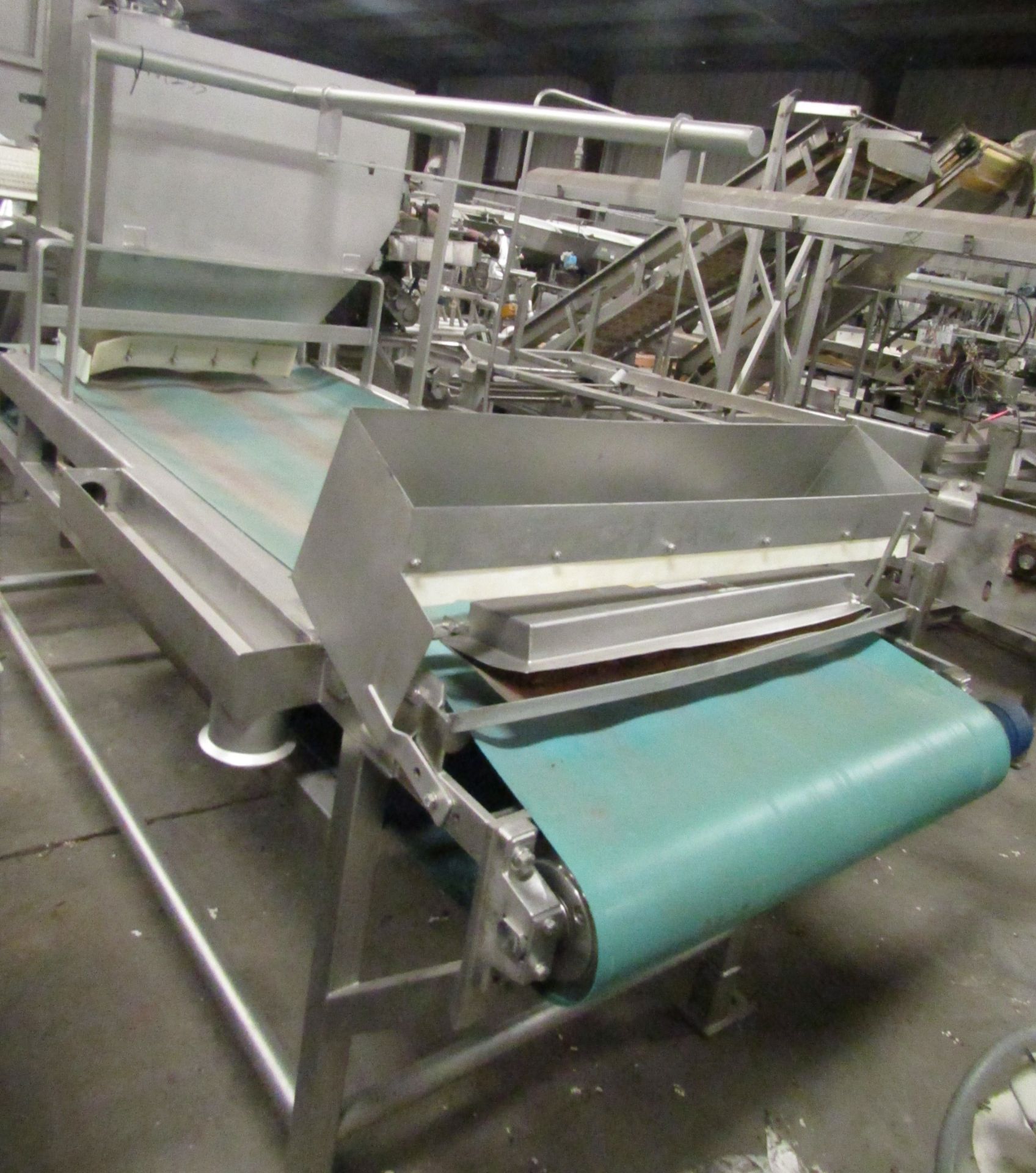 34” wide x 10' long sorting belt conveyor - Image 3 of 3