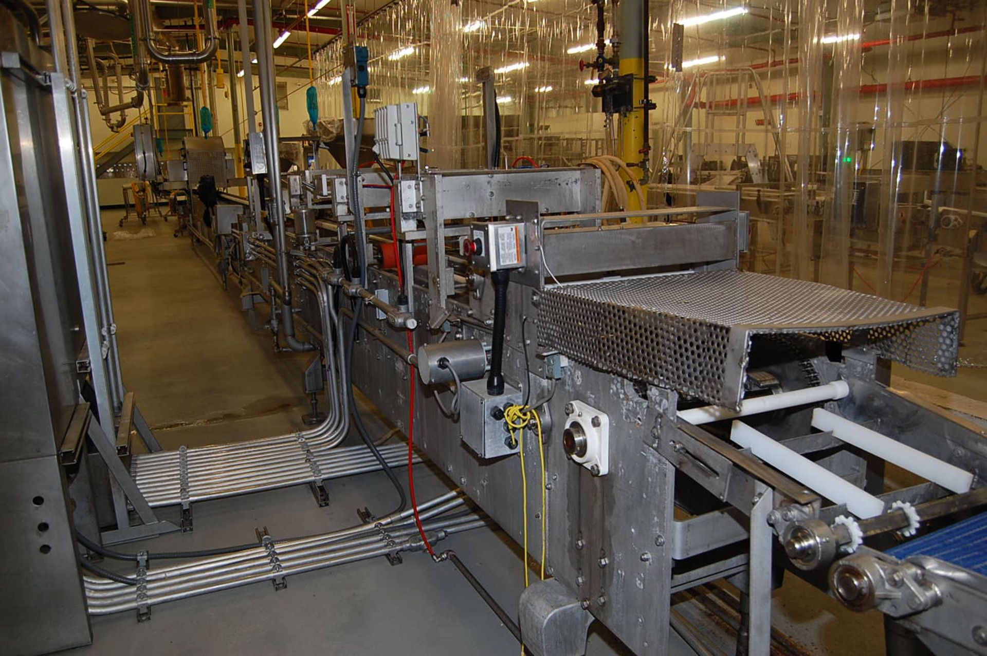 Oliver Tray Sealer Conveyor Line, Aluminum Design, SS Chain, 3-Head System, 48 ft. Length x 18 in. - Image 3 of 4