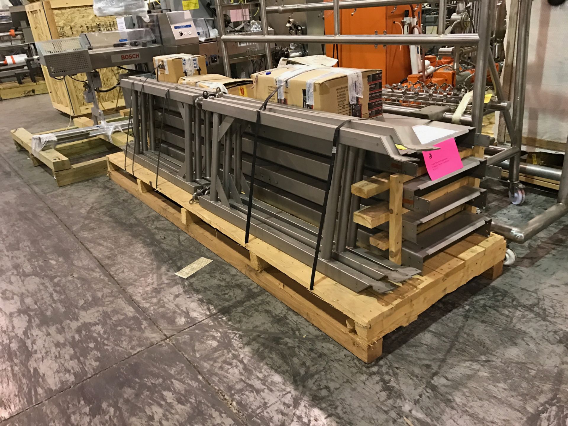 Stainless Conveyor Beds and Legs