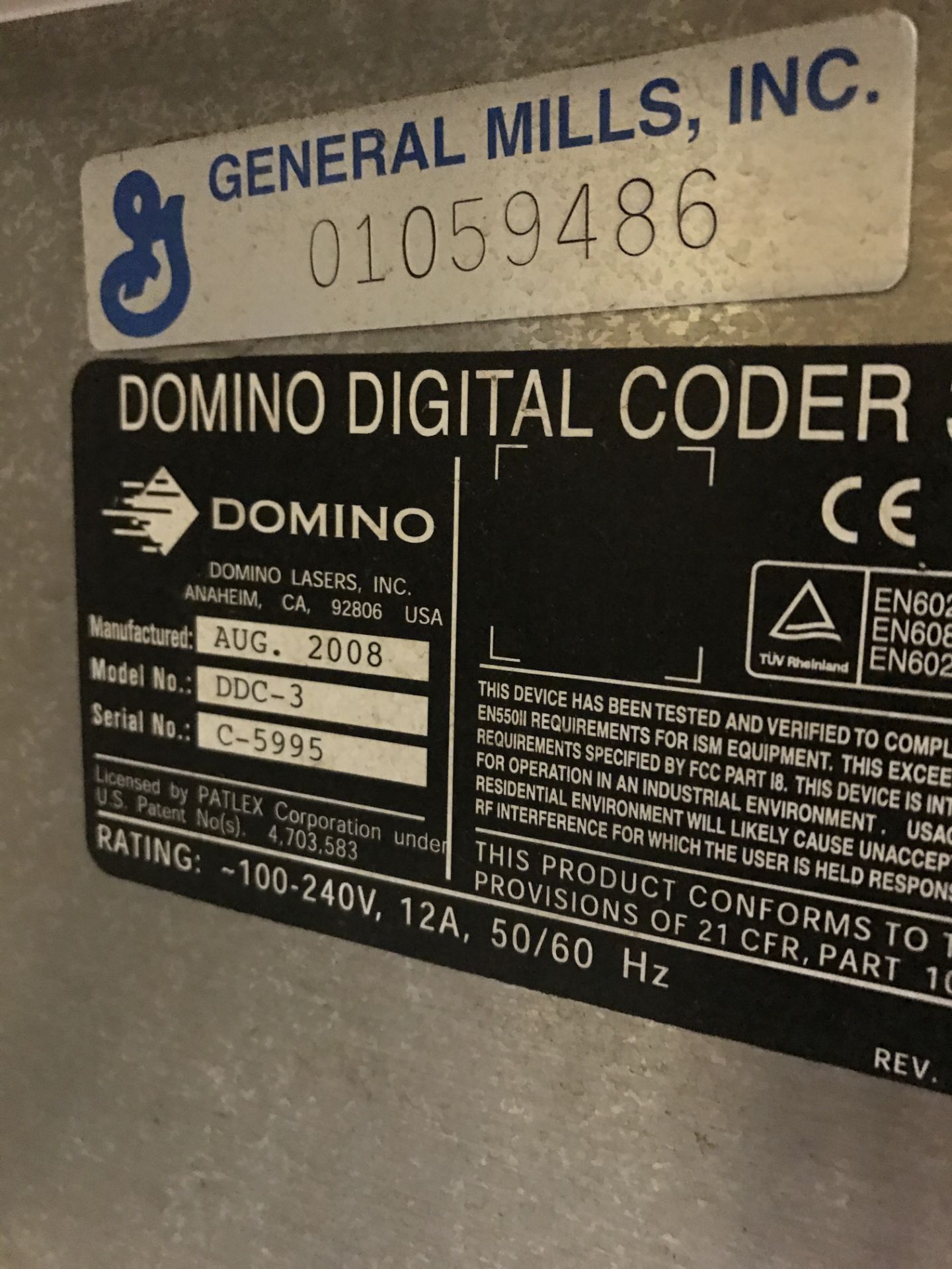 Domino Digital Coder Model DDC-3 S/N C-5995 - Bild 4 aus 4