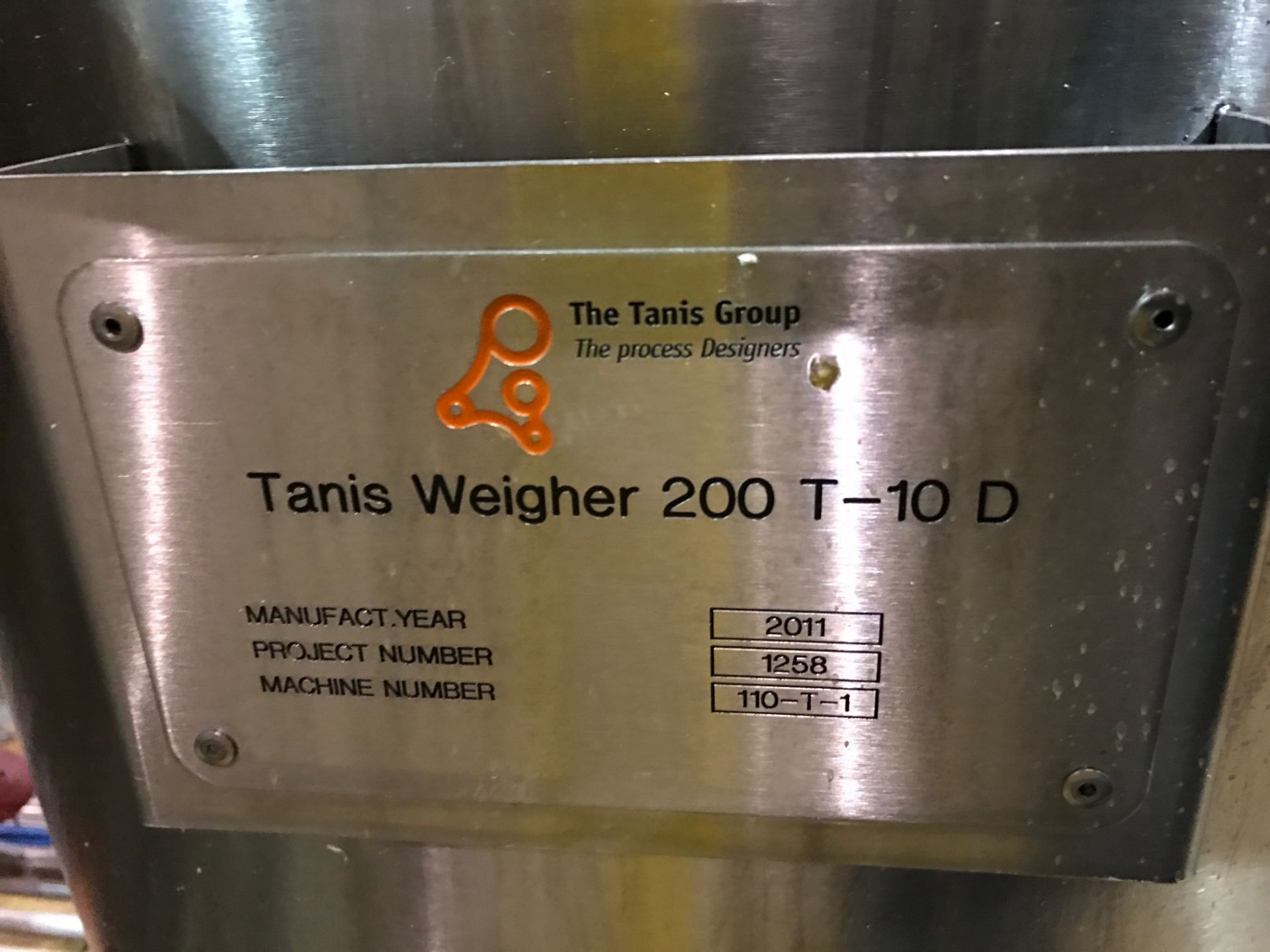 Tanis Mixing Skid includes 2 Tanks, Pumps, Control Panel S/N TCC1258 Tanis Weigher 200 T-10D - Bild 2 aus 10