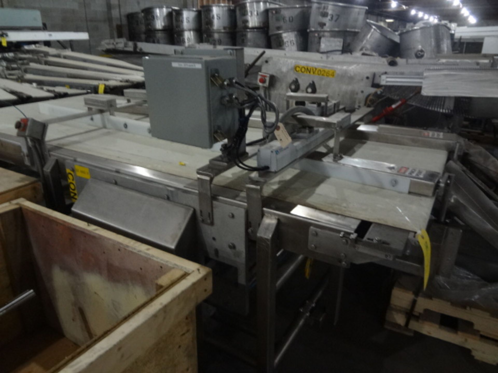 Conveyor 48 in. x 120 in. long, LOCATED IN OTTAWA, OH. LOADING FEE $250