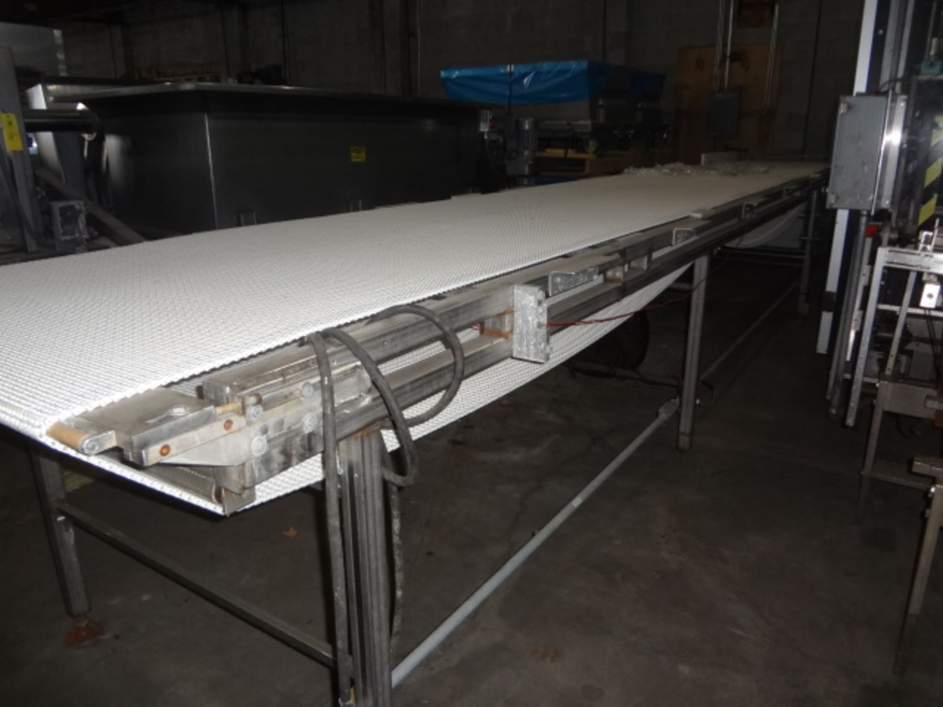 Conveyor Plastic Belt 26 Feet Long 24 inch wide 44 inch High, LOCATED IN OTTAWA, OH. LOADING FEE $ - Image 2 of 2