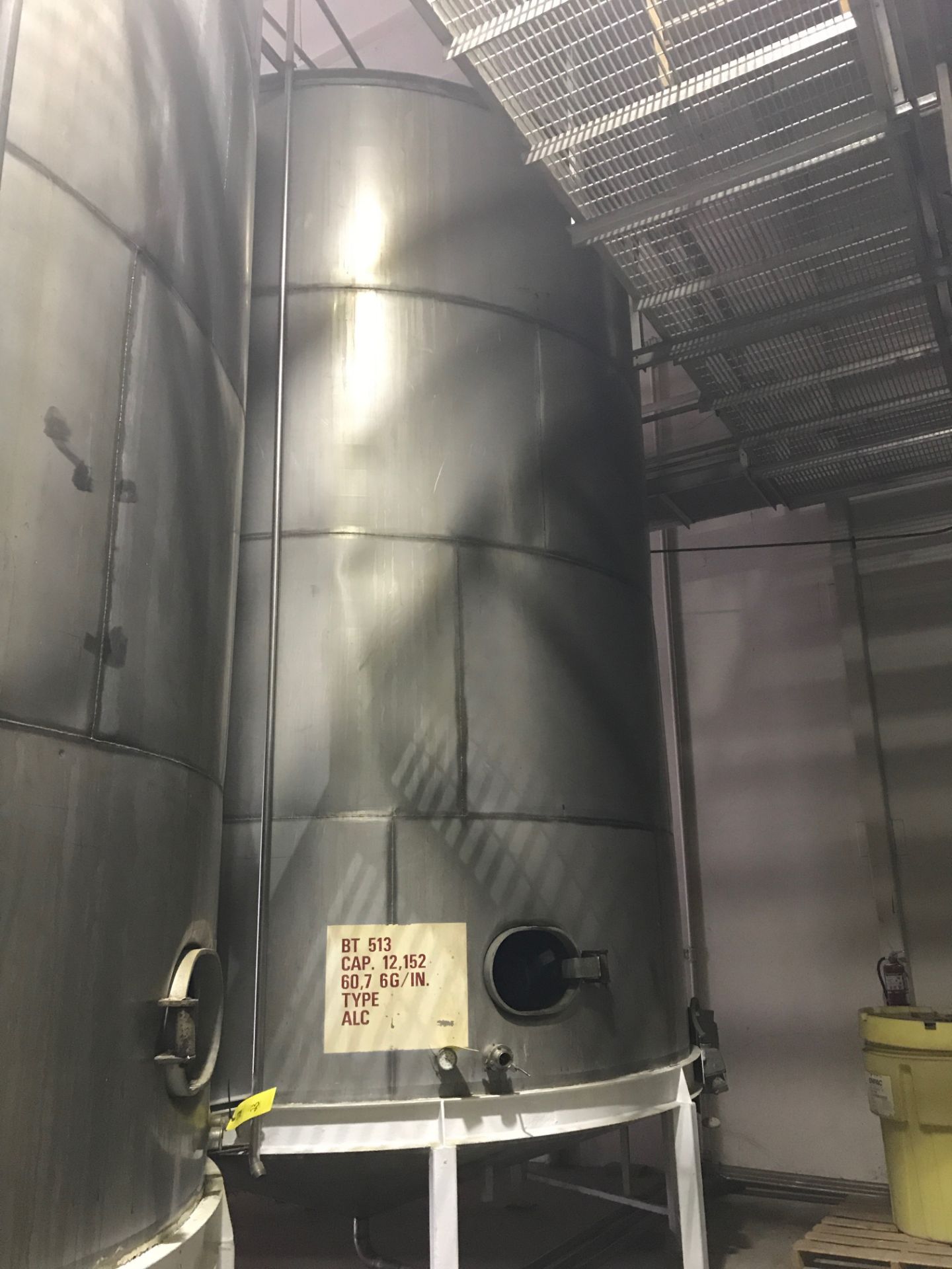 12,000 Gal. SS Hold Tanks, 11 ft. Diameter x 16 ft. Deep