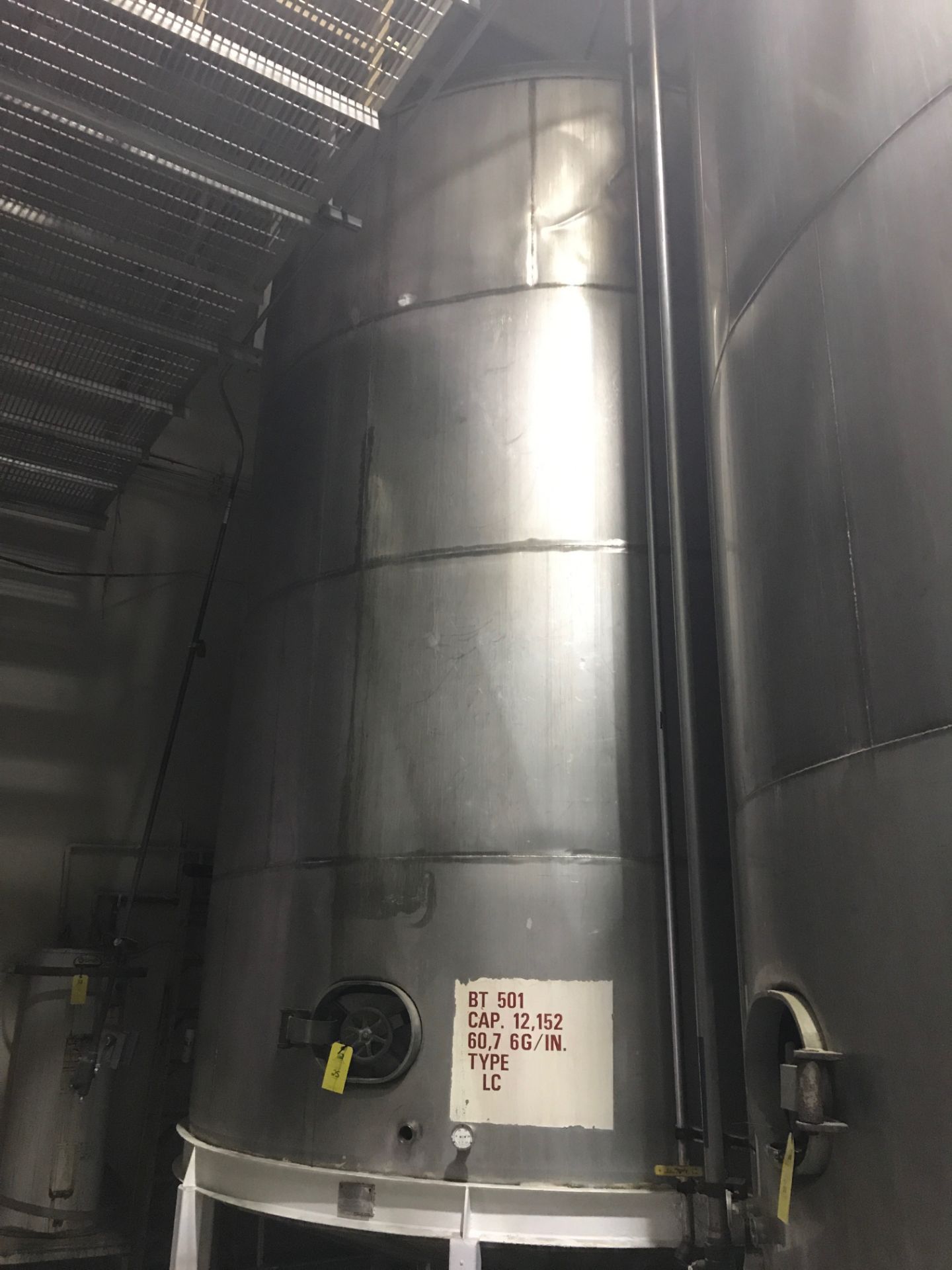 12,000 Gal. SS Hold Tanks, 11 ft. Diameter x 16 ft. Deep