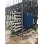 Ionics Reverse Osmosis System with (18) Model 80A45 20E x 120E Membranes, Bottom (9) Membranes in