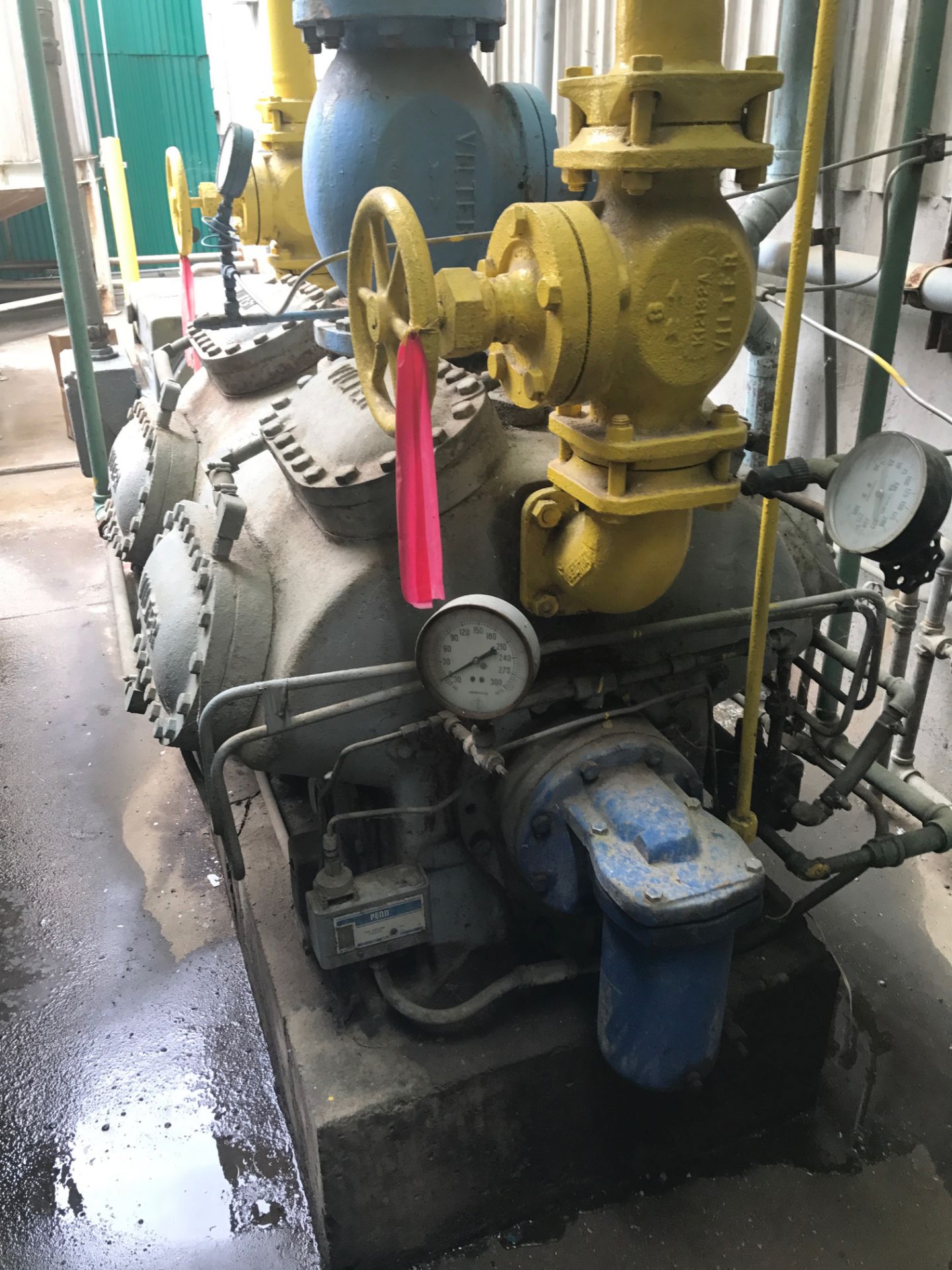 (2) Vilter Ammonia Compressors, 150 HP Motors, 12 Cylinder, Model 440 - Image 5 of 8