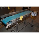 Conveyor - Motorized Belt Conveyor, 9 in. Wide Belt x 60 in. Length, 1 HP Motor, 208-230/460 Volt,