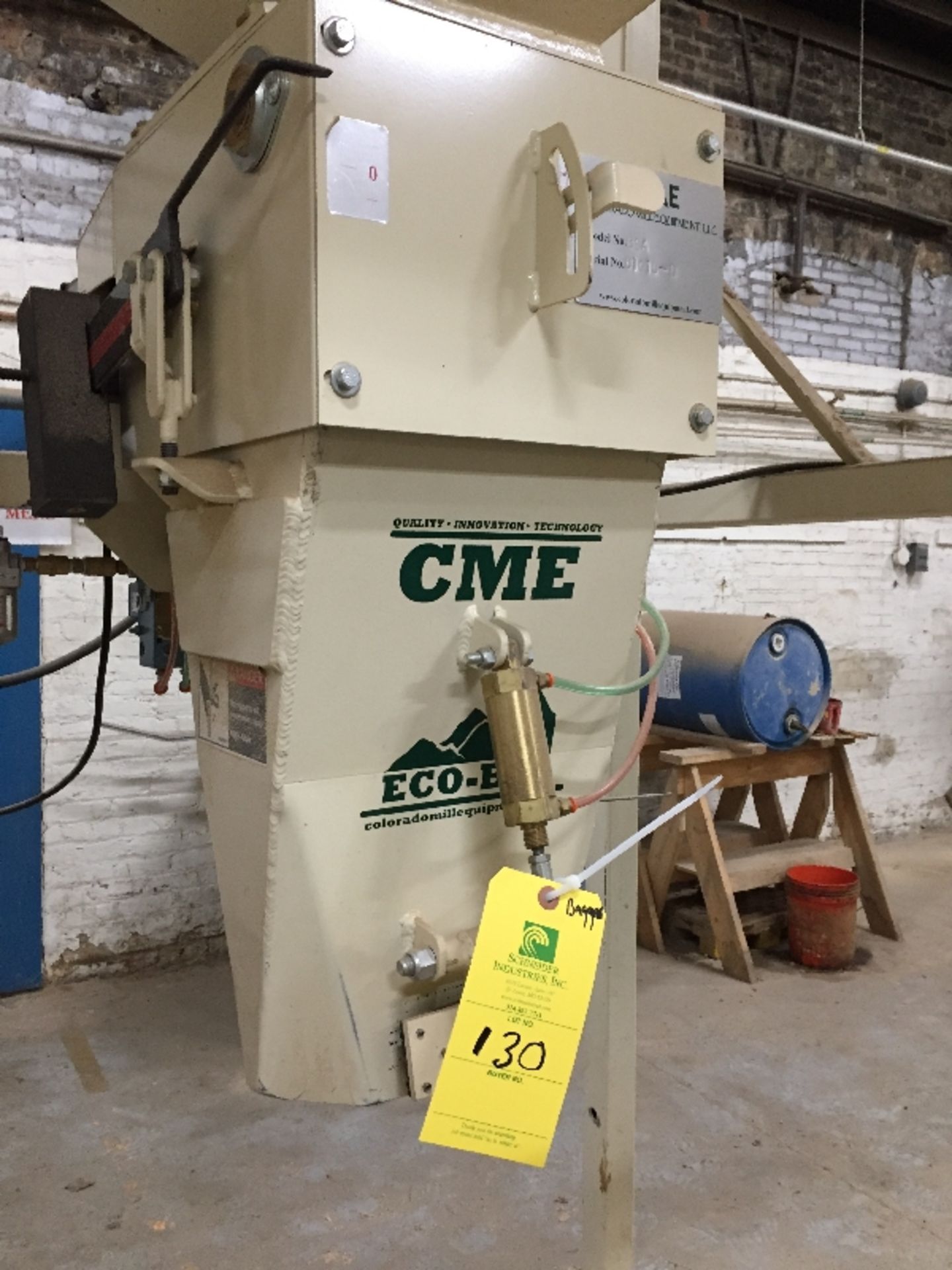 CME Bagger ECO-B5A 15 to 125lbs, (S/N 61015-D) NEW 2014. __$TBD__rigging and loading fee to be added
