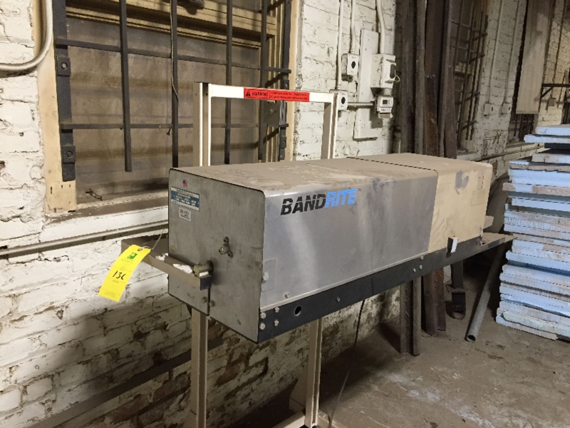 Bandrite band sealer model 6000 , S/N 3545DS. __$TBD__ (replacement cost $13k) rigging and loading