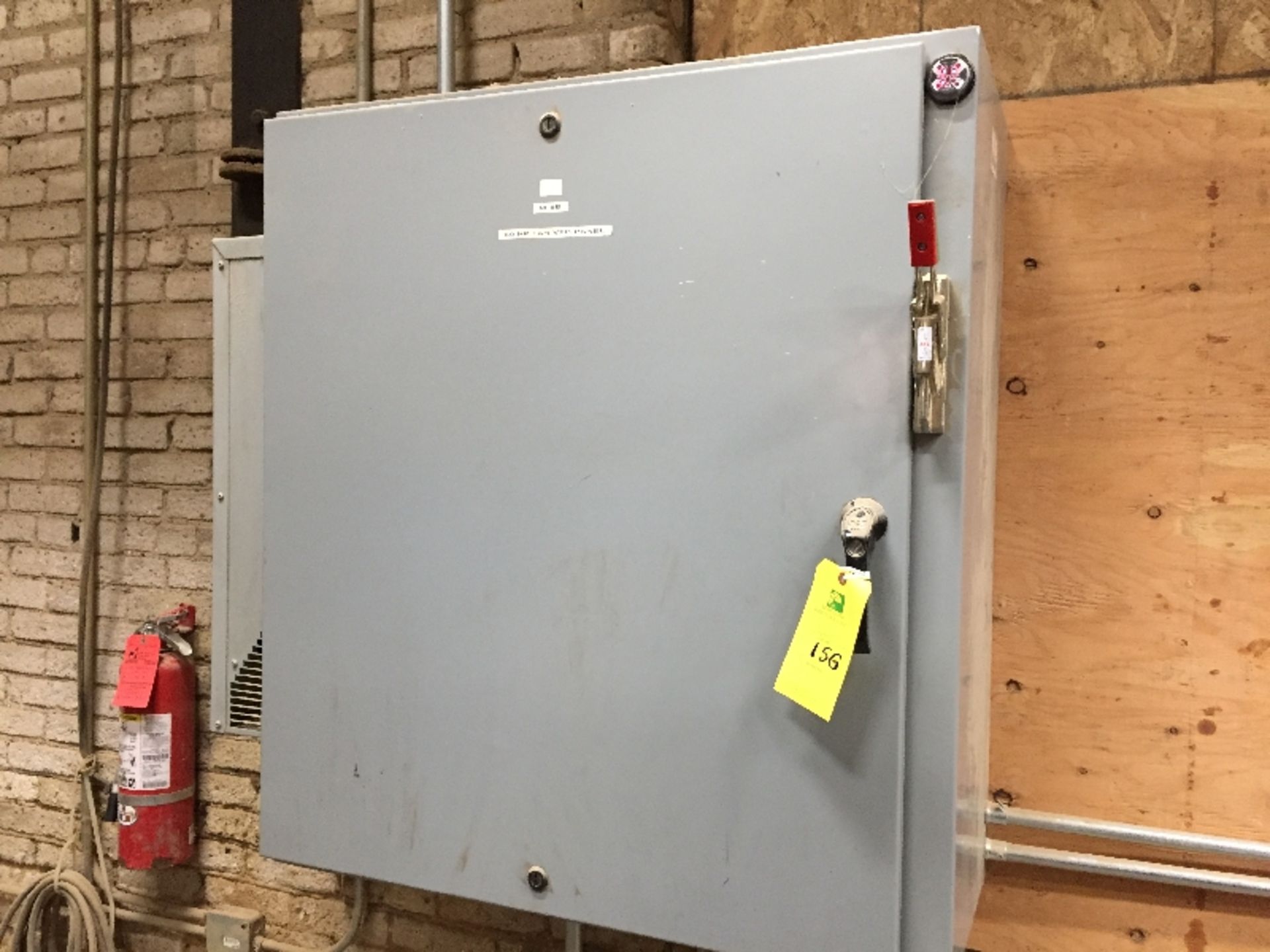 60-hp fan VFD Panel. __$TBD__rigging and loading fee to be added to winning bidder's invoice. Rigger