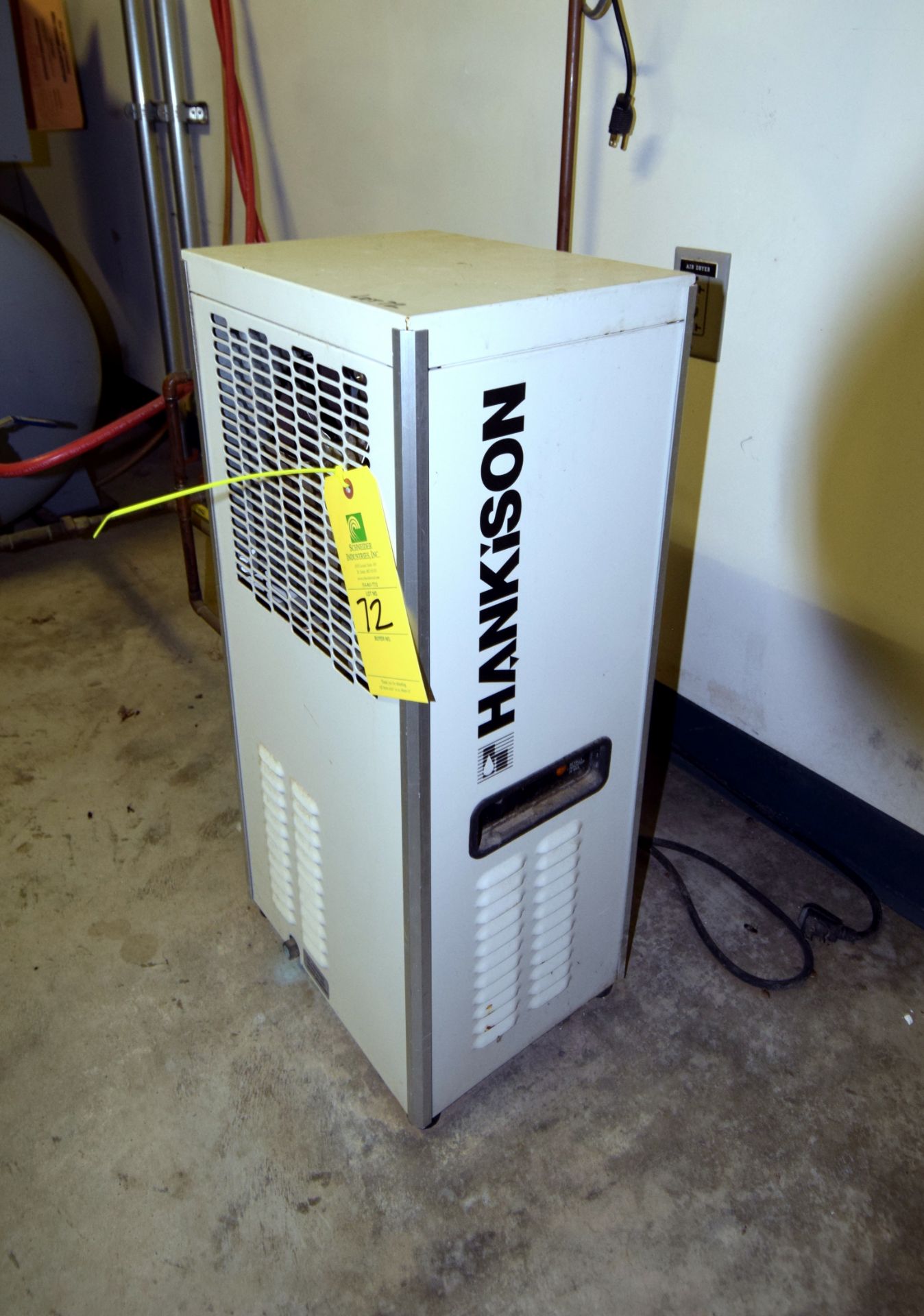 Hankison Compressed Air Dryer, Model HIT35-115H. Rated 35 SCFM at 125 PSIG & 180 degrees F.