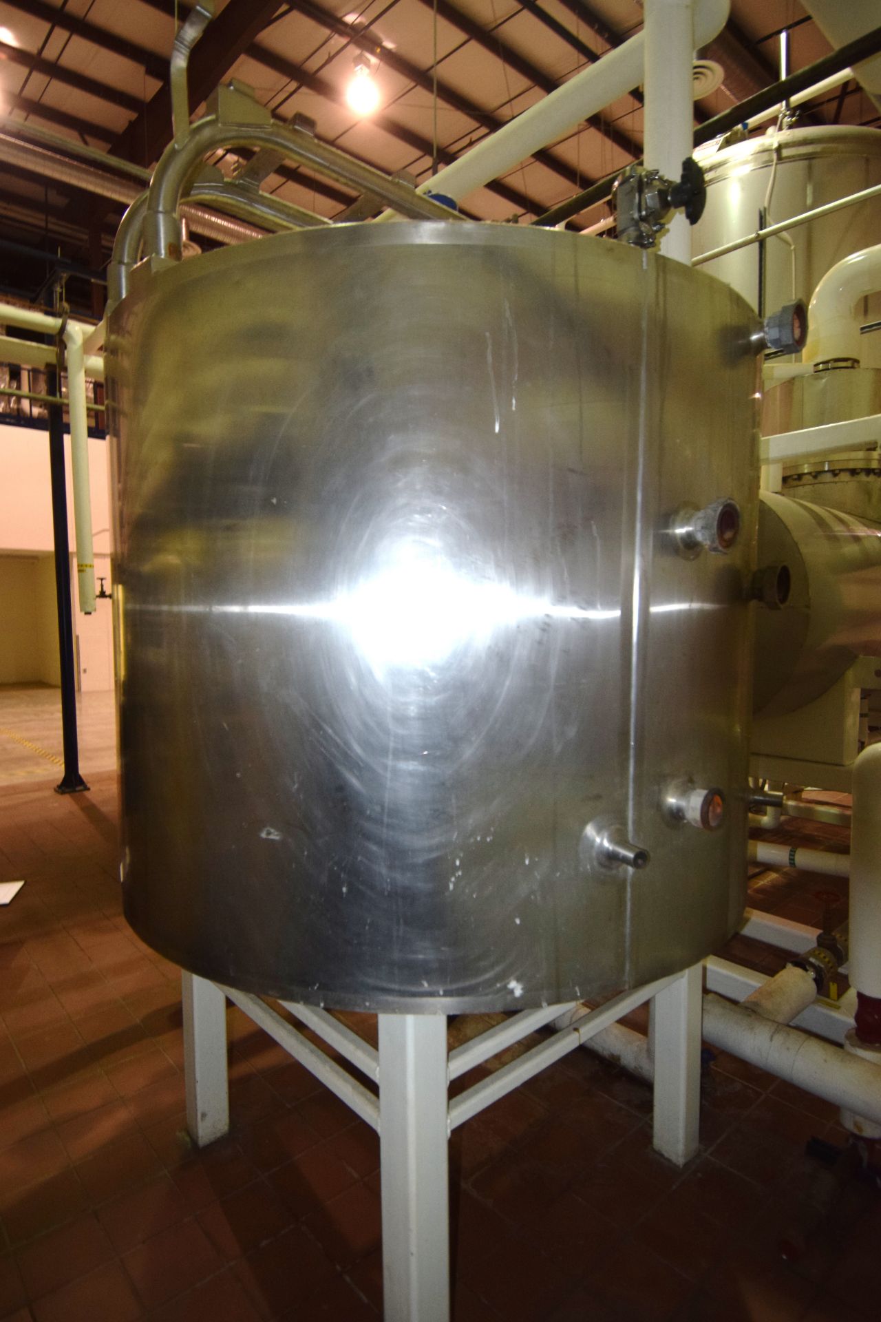 Damrow Kettle, Approximate 500 Gallon, Stainless Steel. Approximate 60 in. diameter x 46 in. deep, - Image 2 of 9