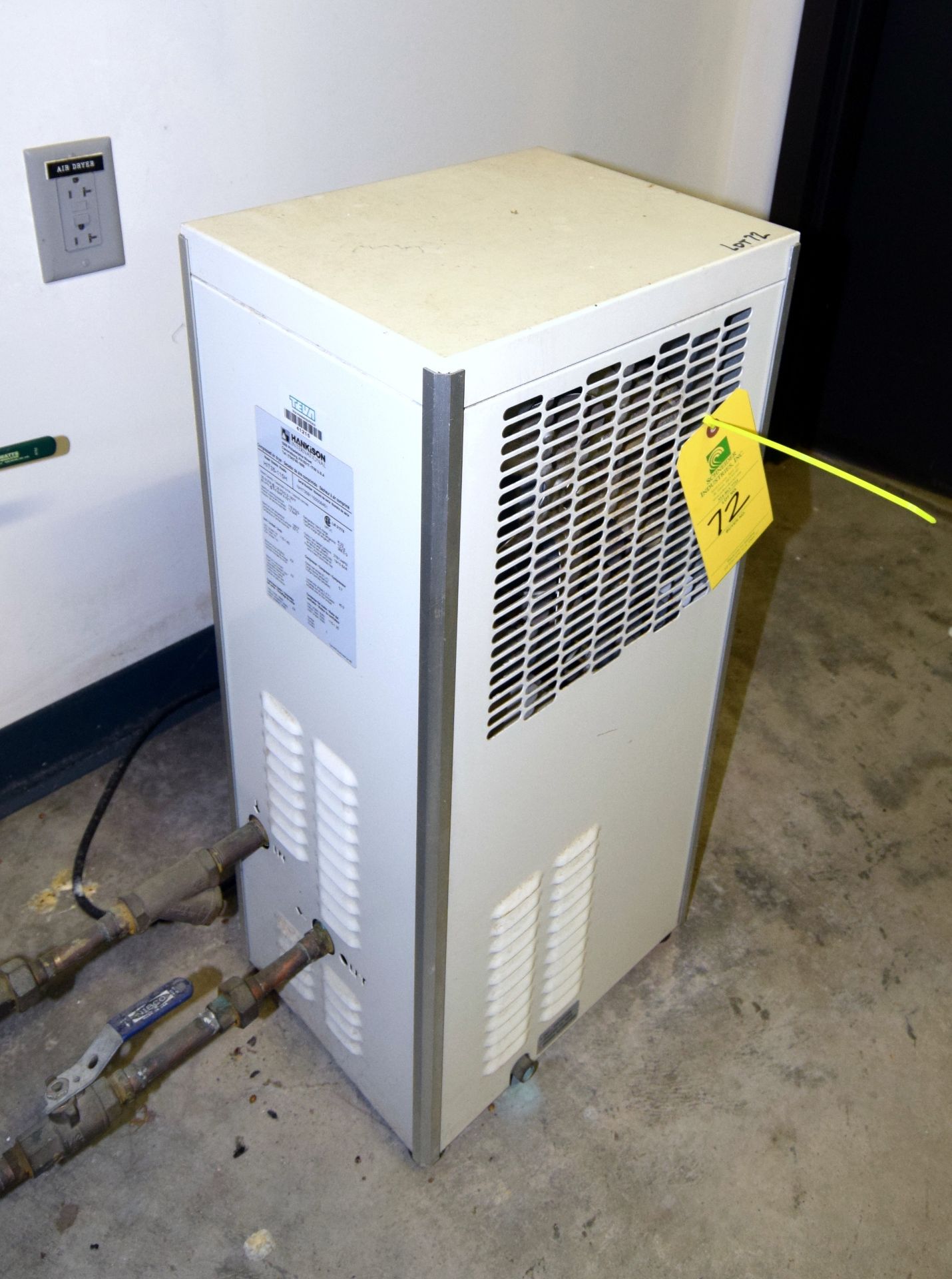 Hankison Compressed Air Dryer, Model HIT35-115H. Rated 35 SCFM at 125 PSIG & 180 degrees F. - Image 2 of 4