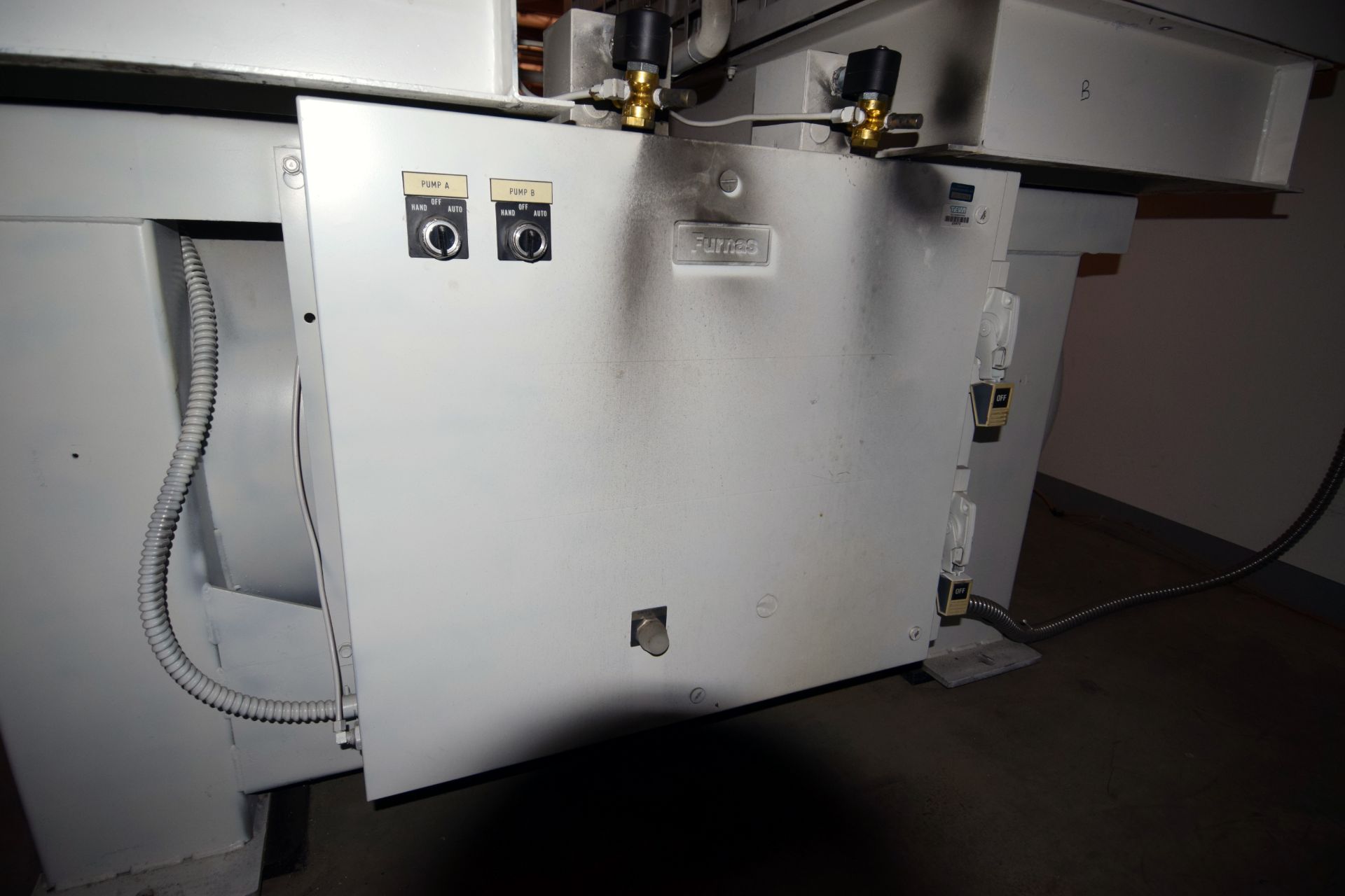 Champion Duplex Oil-Less Reciprocation Air Compressor System. (2) Model 15WTS55A compressors with - Image 6 of 7