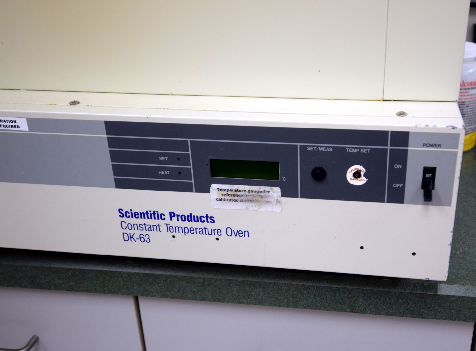 Scientific Products Constant Temperature Oven, Model DK-63, Serial# 175014. LOADING FEE $50 - Image 4 of 5