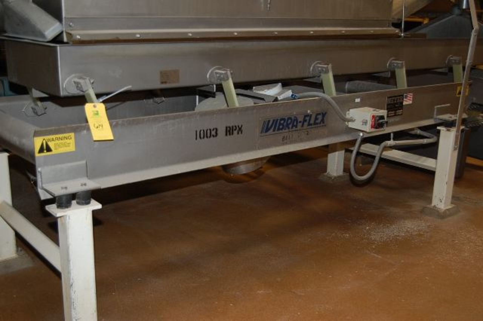 Meyer Model #VF-11-24-18 Vibra-Flex Conveyor