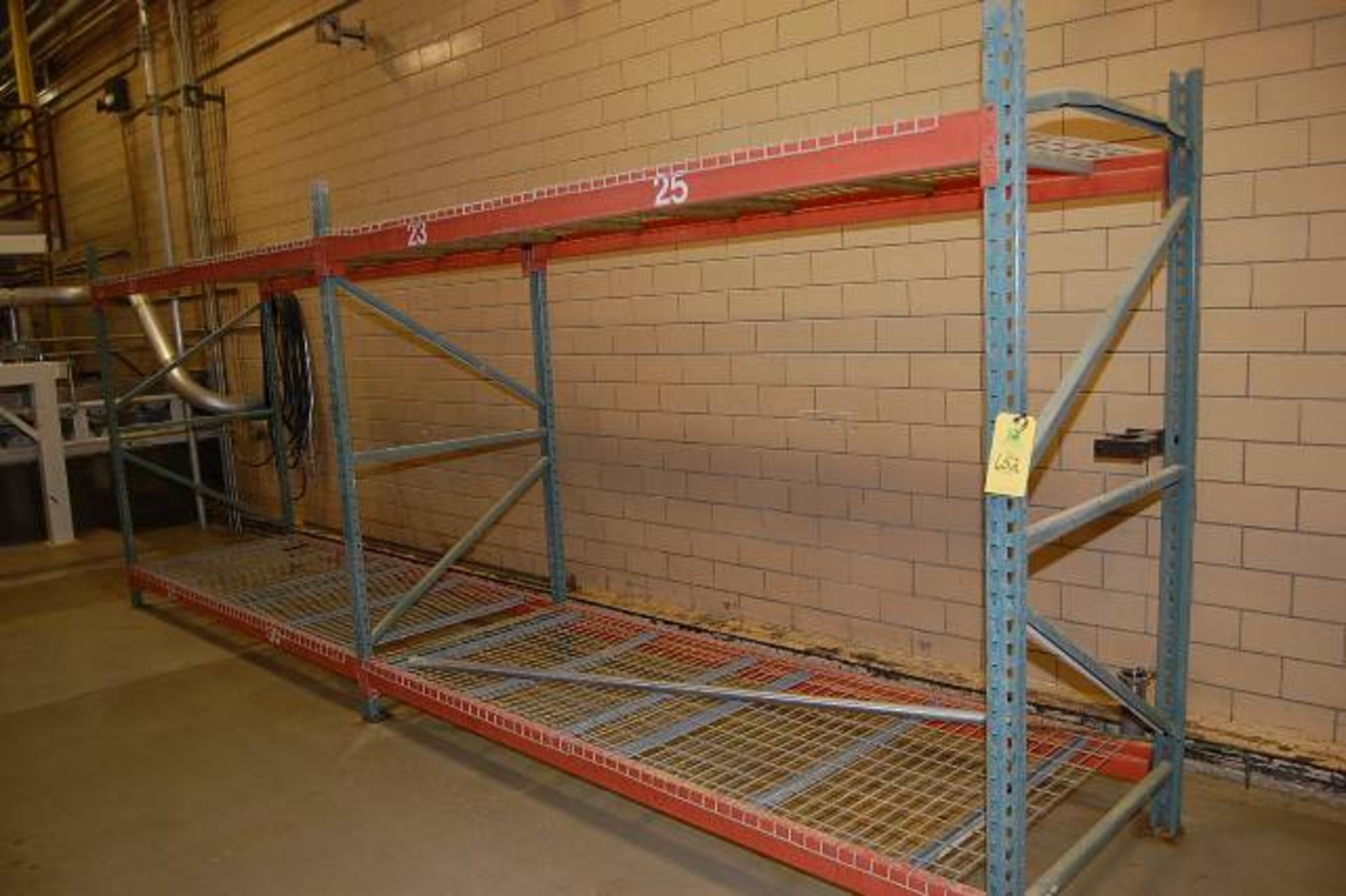 Pallet Rack - 2 Sections Pallet Rack, 8 ft. Ht.