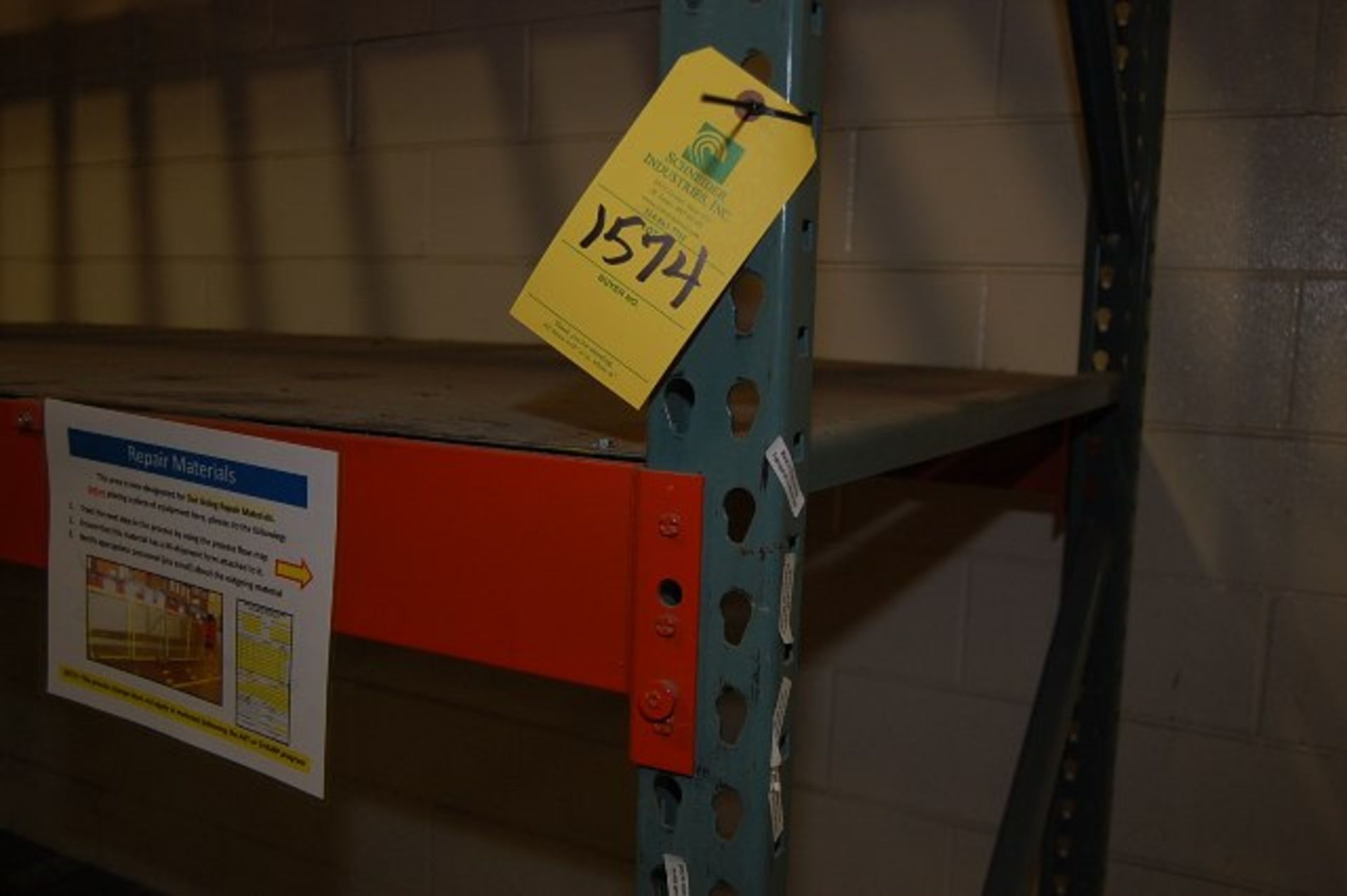(2) Sections Pallet Rack, 12 ft. Height Typical - Image 5 of 5
