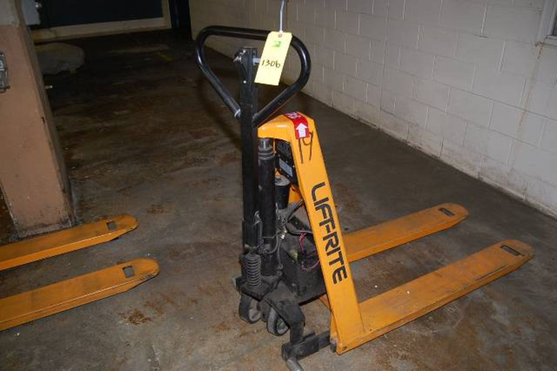 Lift-Rite Model #RG30E Electric Pallet Jack, Rated 3000 lbs./12 Volt Battery