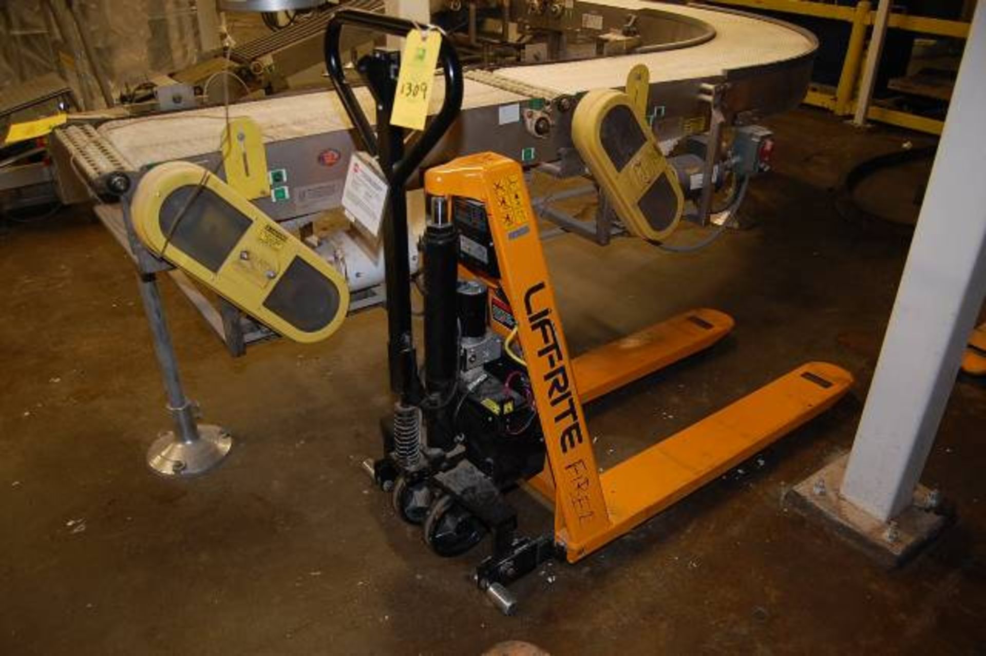 Lift-Rite Model #RG30E Electric Pallet Jack, Rated 3000 lbs./12 Volt Battery