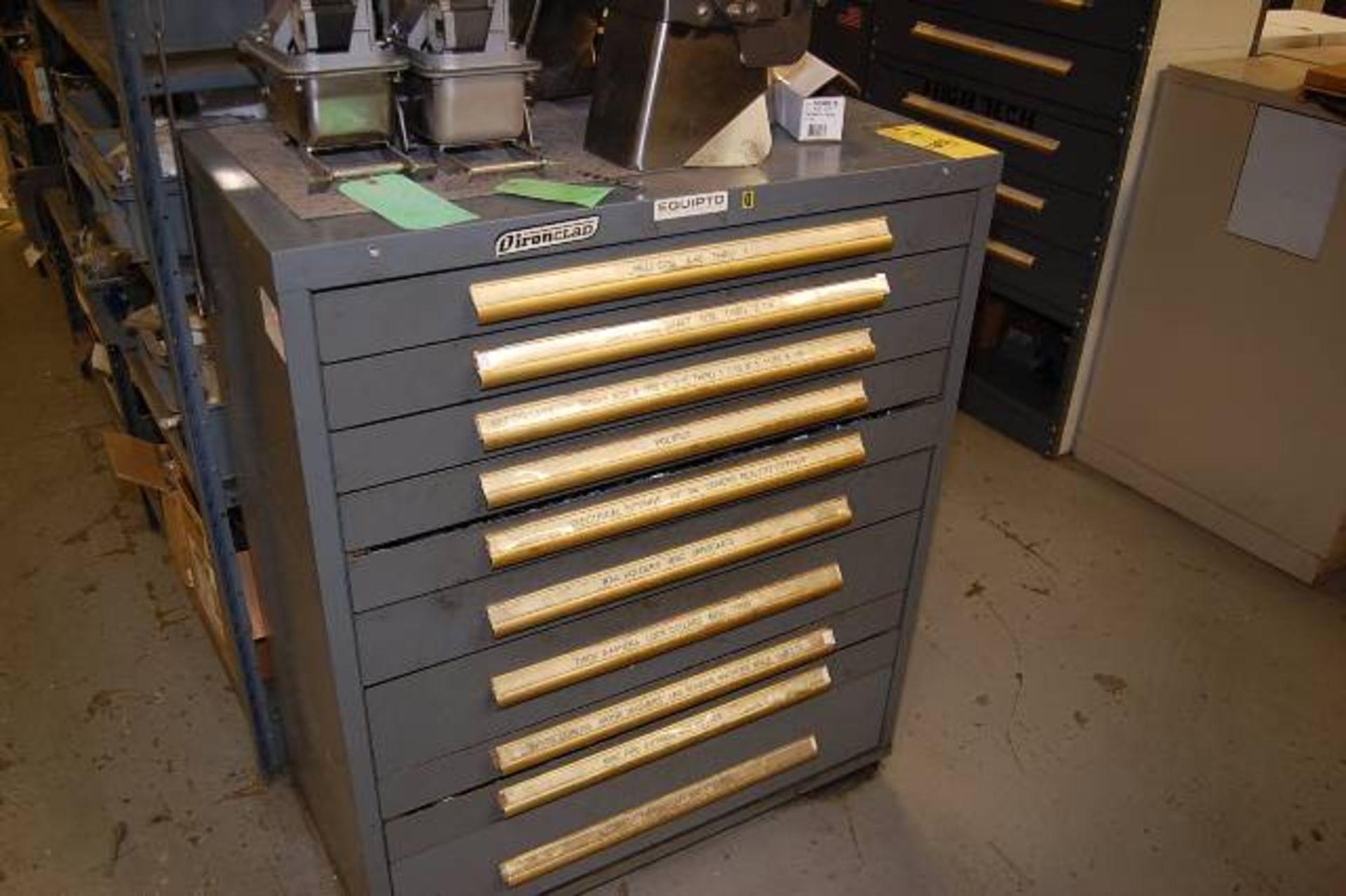 Equipto Roller Type Drawer Tool Cabinet