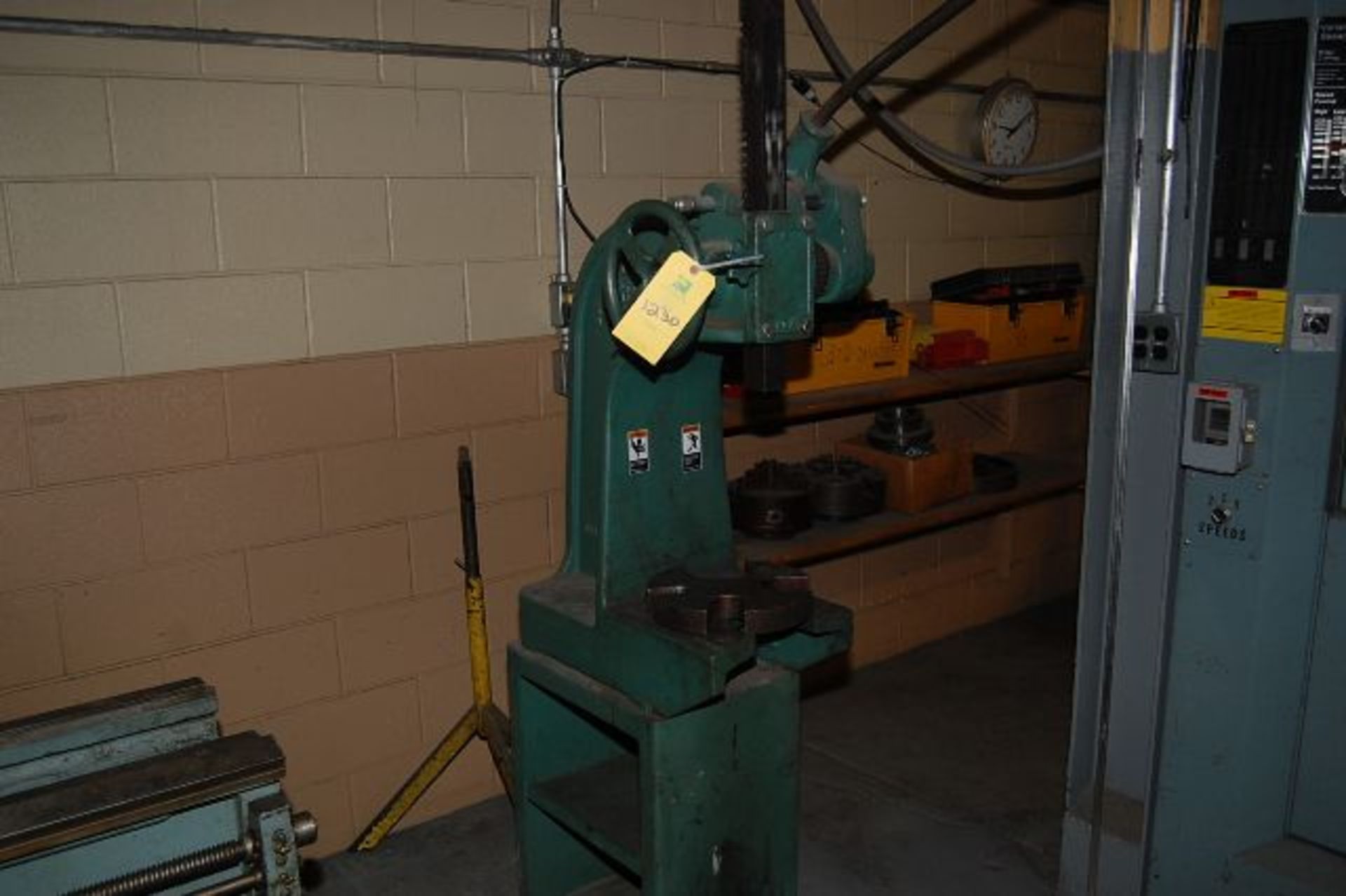 Dake Ratchet Type Arbor Press, Steel Base