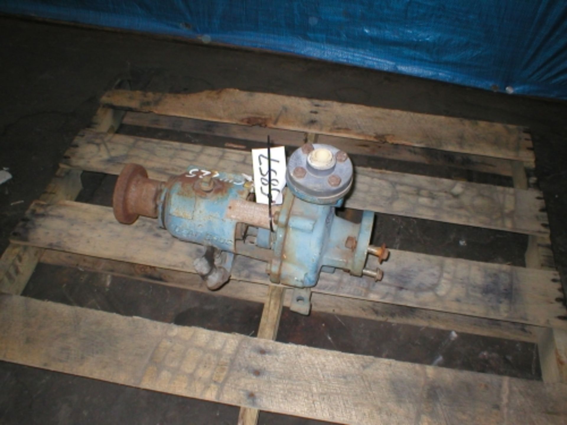 Dean Brothers centrifugal pump, made by Hydrokinetics, serial number 11502, stainless steel contact,