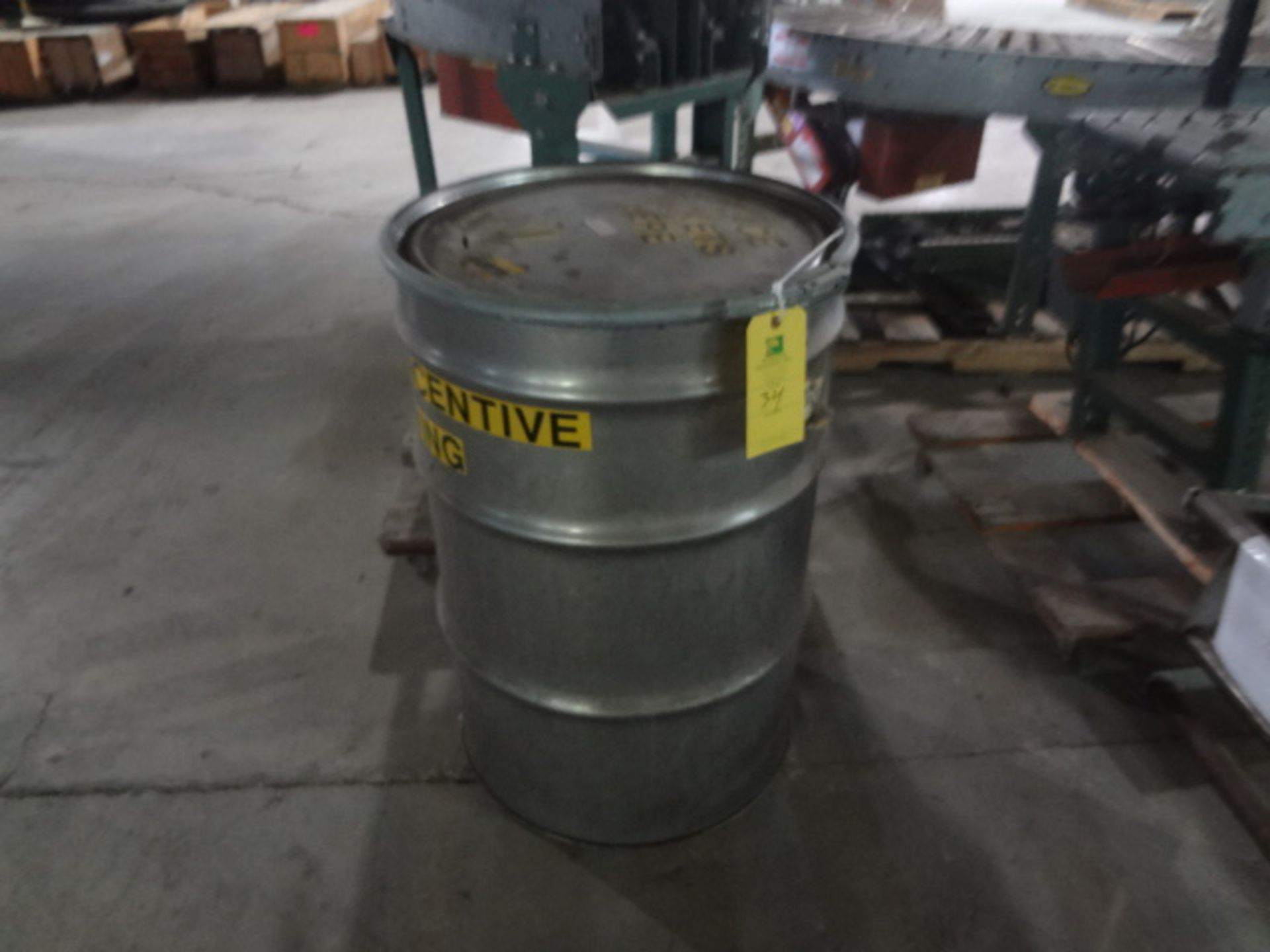 55 Gal. Stainless Steel Drum, LOCATED IN WENONA, IL, LOADING FEE $10