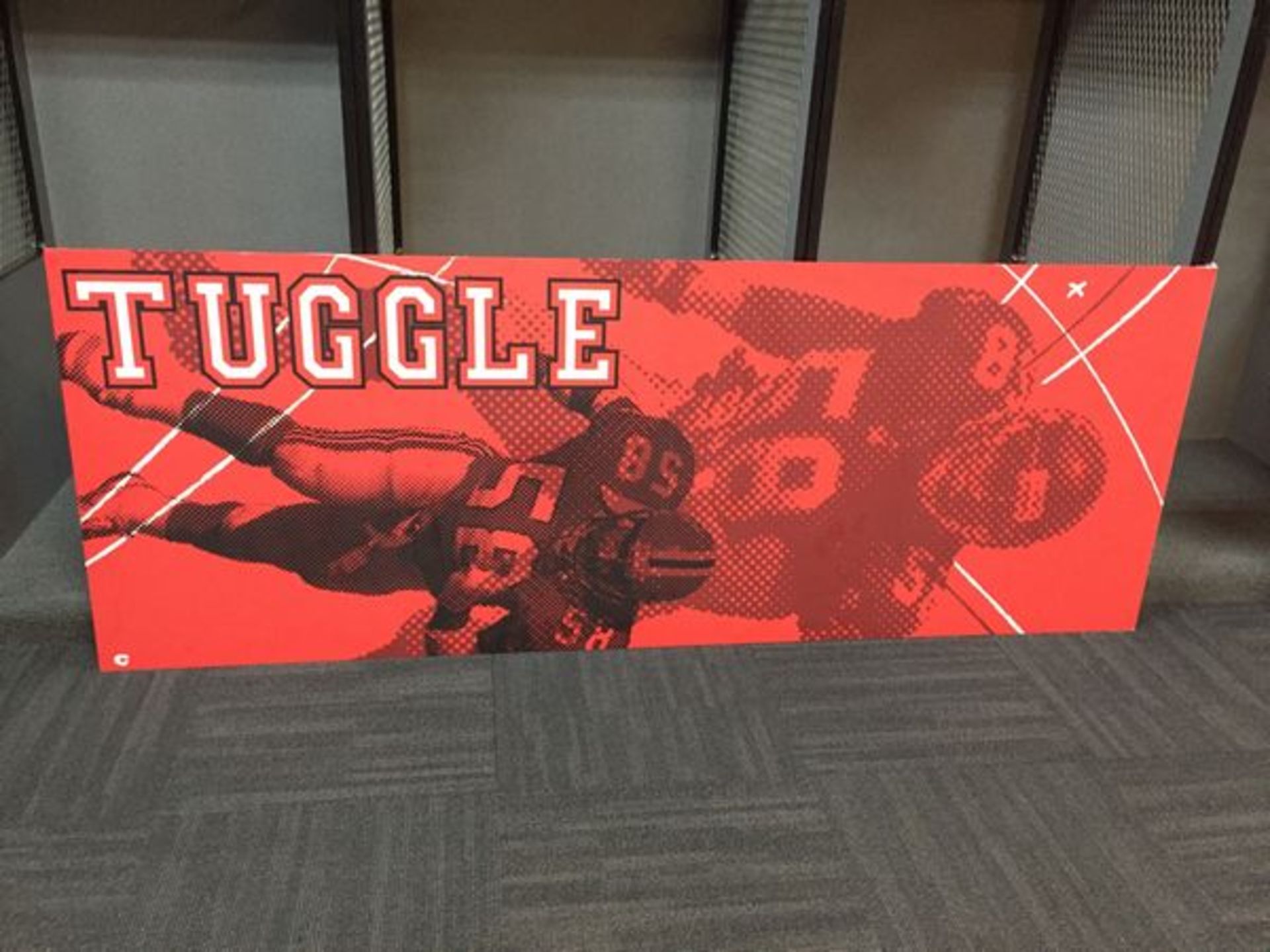 Tuggle Ring of Honor Poster from Concourse / GA DOME ITEM / This item includes Georgia Dome - Image 2 of 2